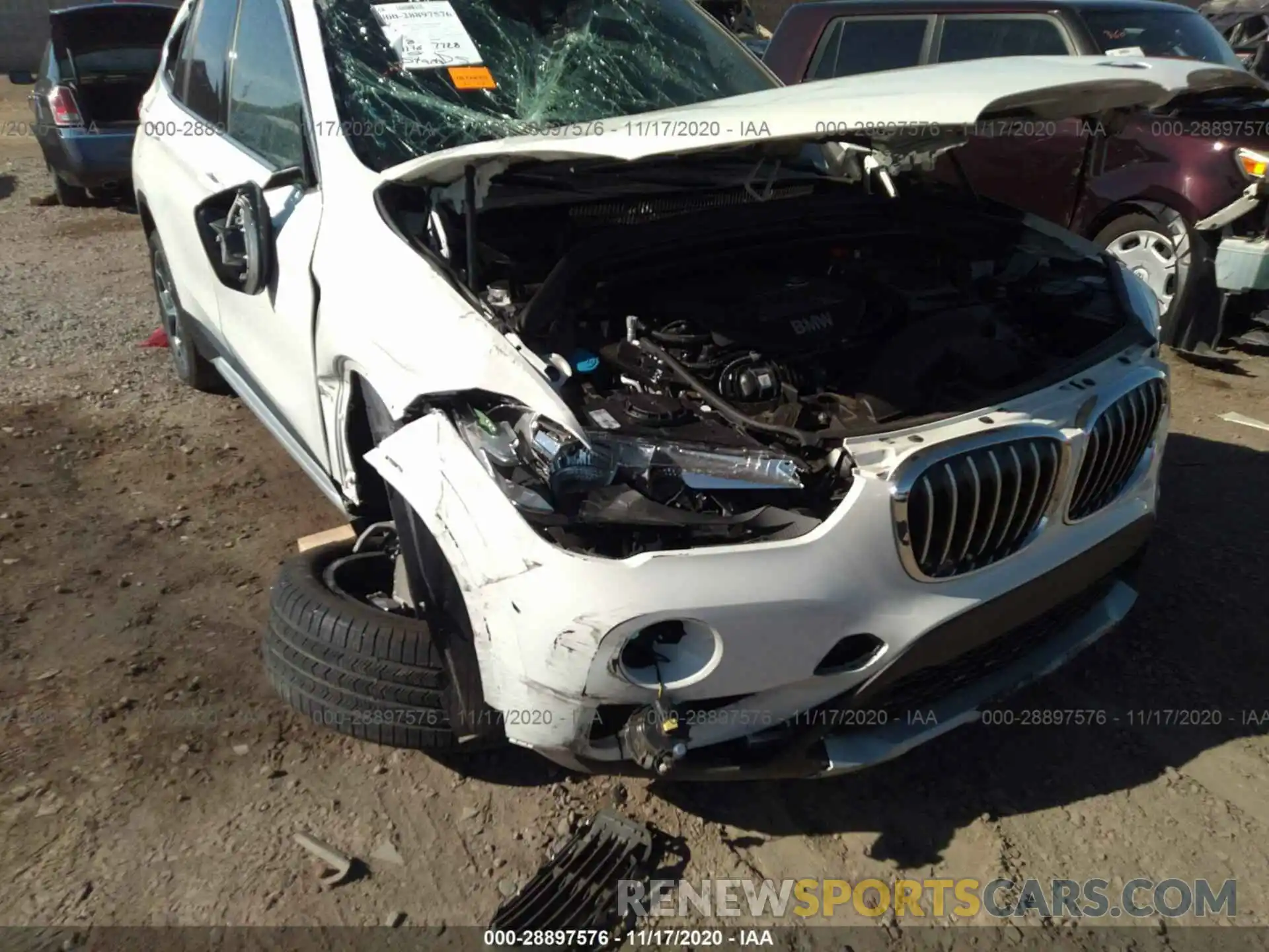 6 Фотография поврежденного автомобиля WBXHU7C54K5L09972 BMW X1 2019