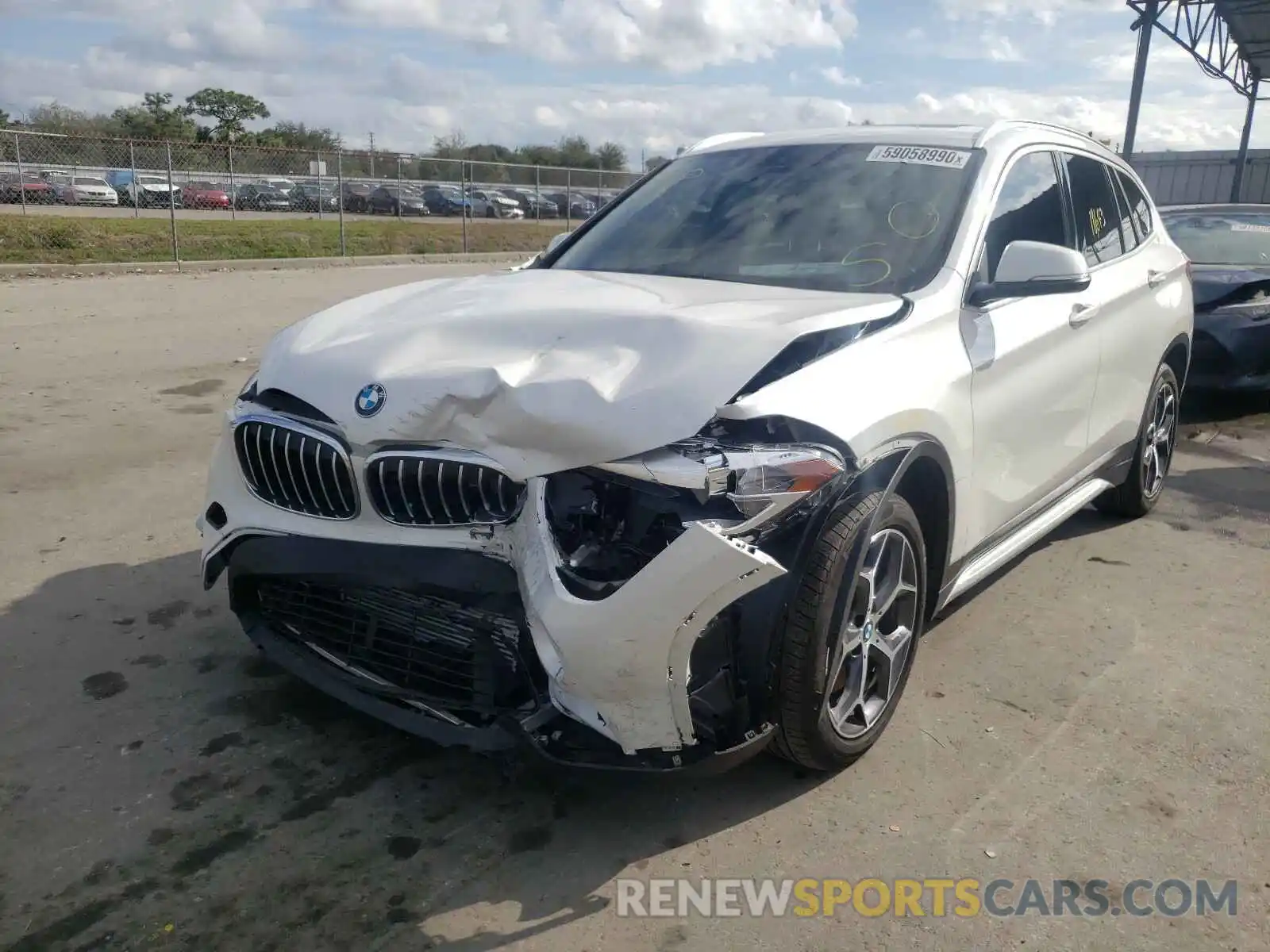 2 Photograph of a damaged car WBXHU7C54K5L09986 BMW X1 2019