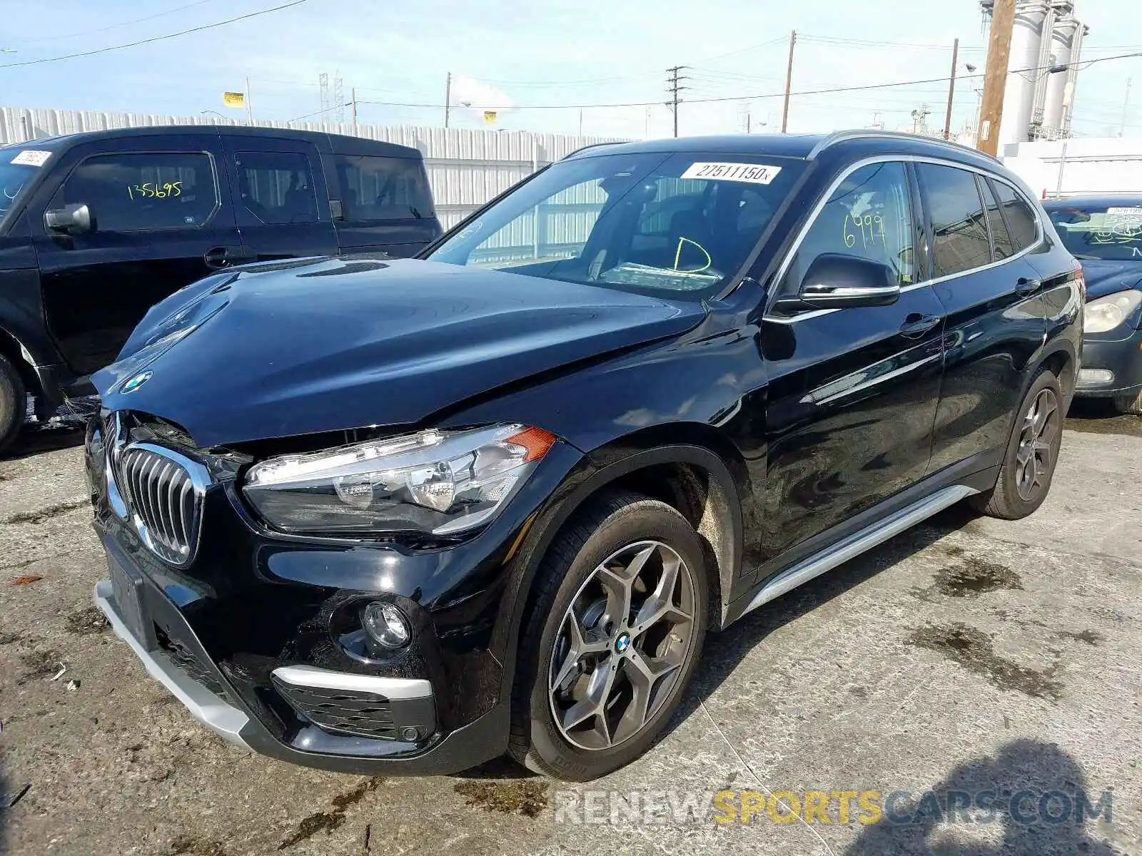 2 Photograph of a damaged car WBXHU7C54K5L10538 BMW X1 2019