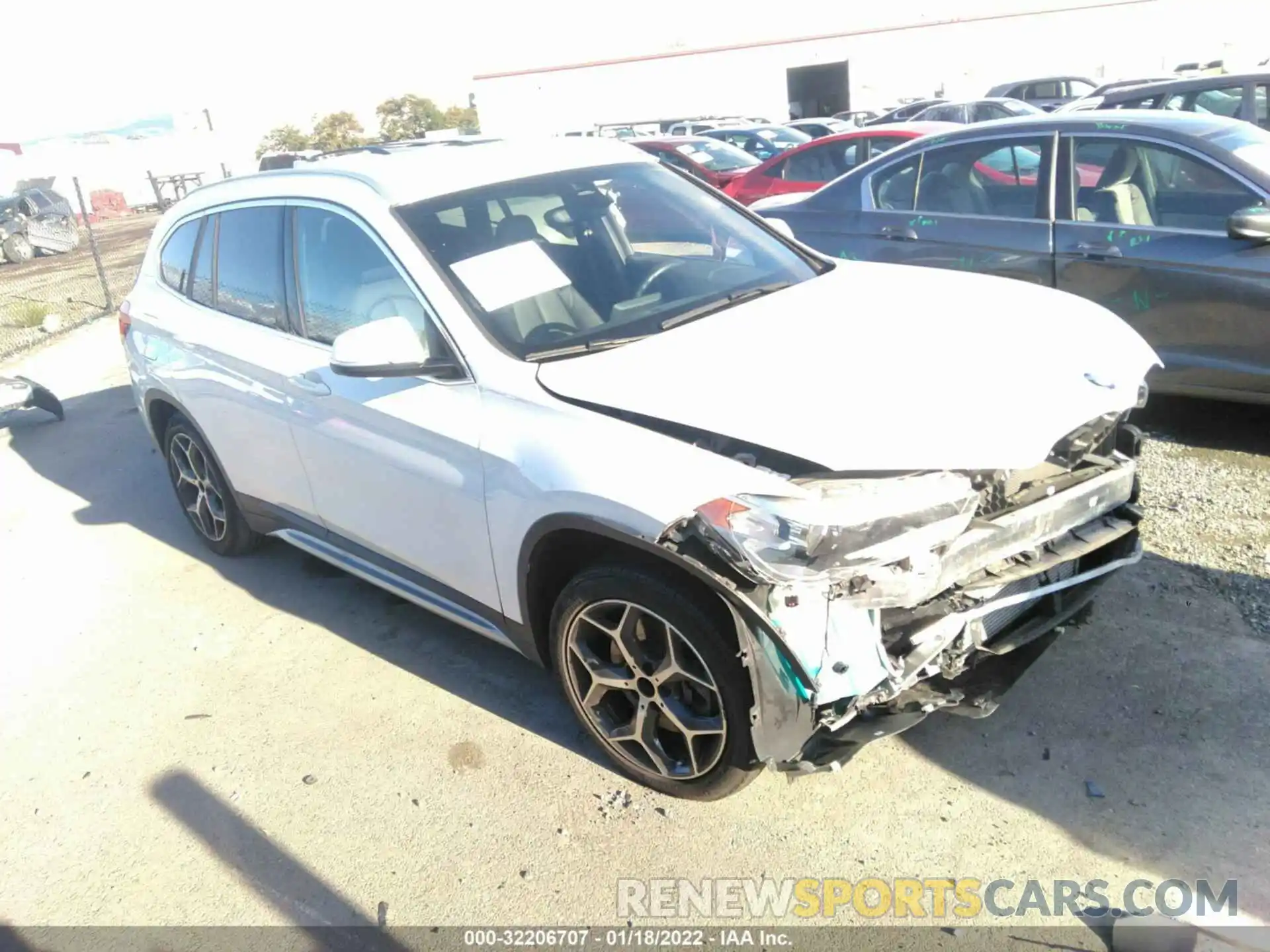 1 Photograph of a damaged car WBXHU7C54K5L11222 BMW X1 2019