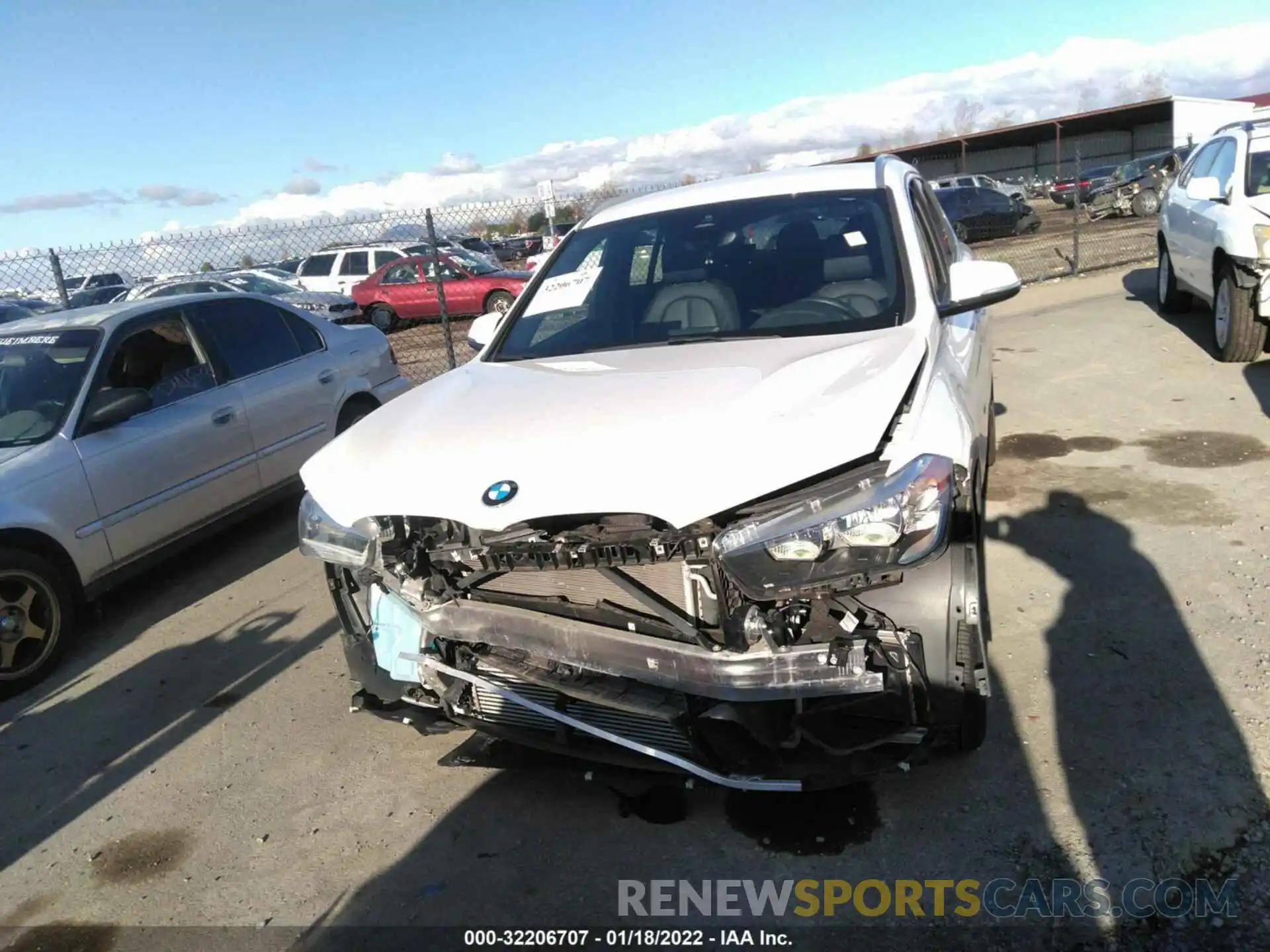 6 Photograph of a damaged car WBXHU7C54K5L11222 BMW X1 2019