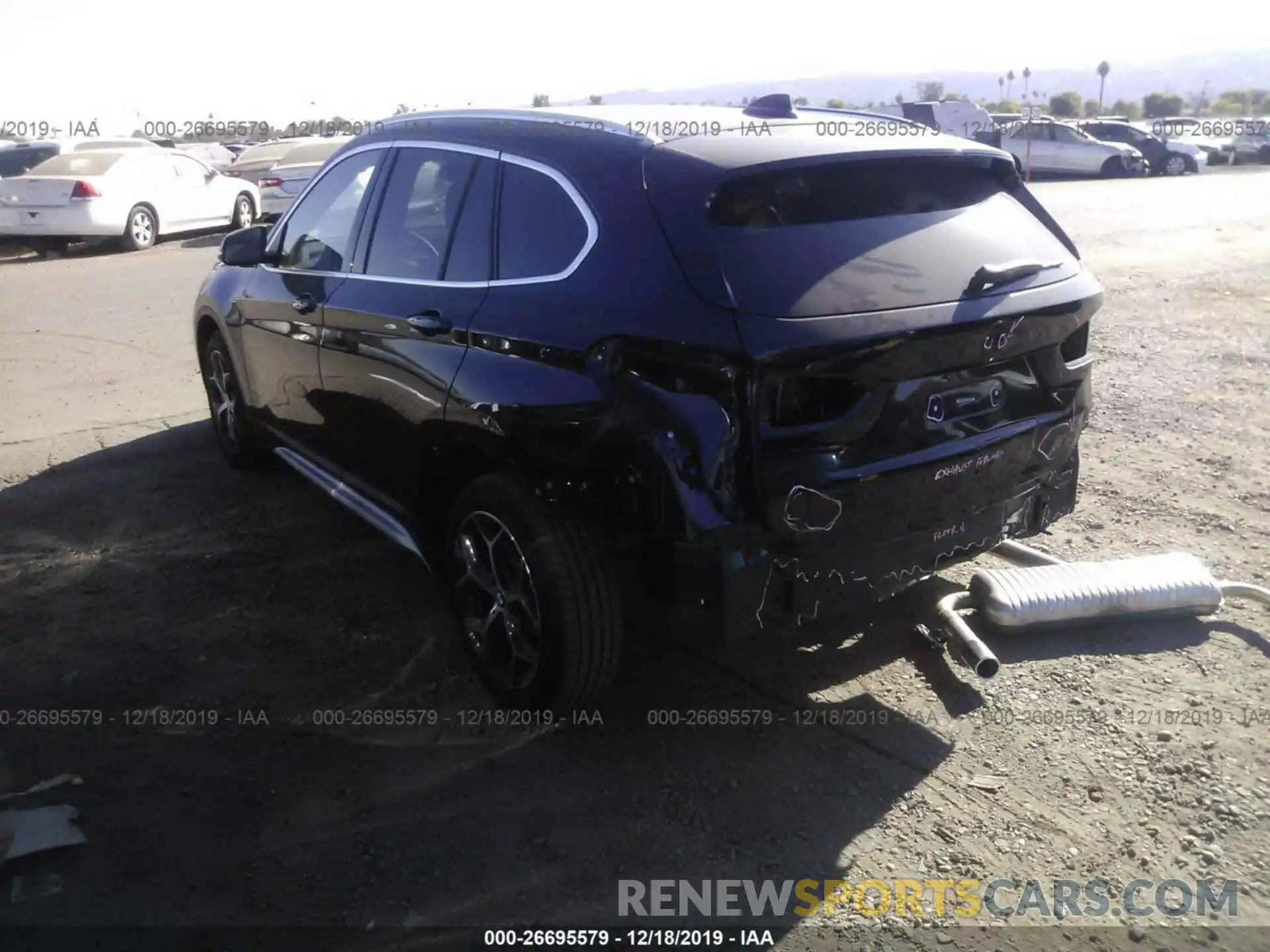 6 Photograph of a damaged car WBXHU7C54K5L11947 BMW X1 2019