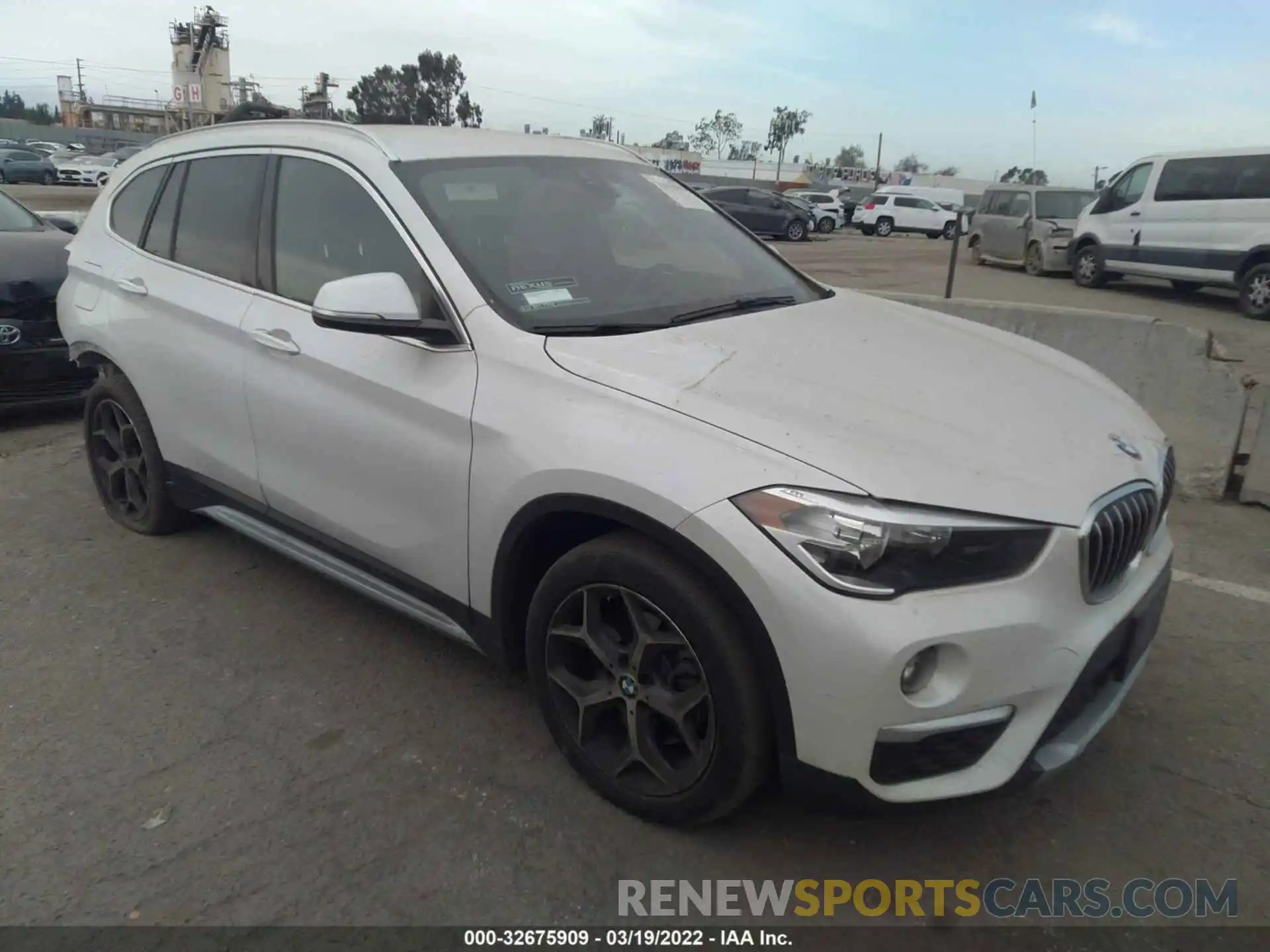 1 Photograph of a damaged car WBXHU7C54K5N02459 BMW X1 2019