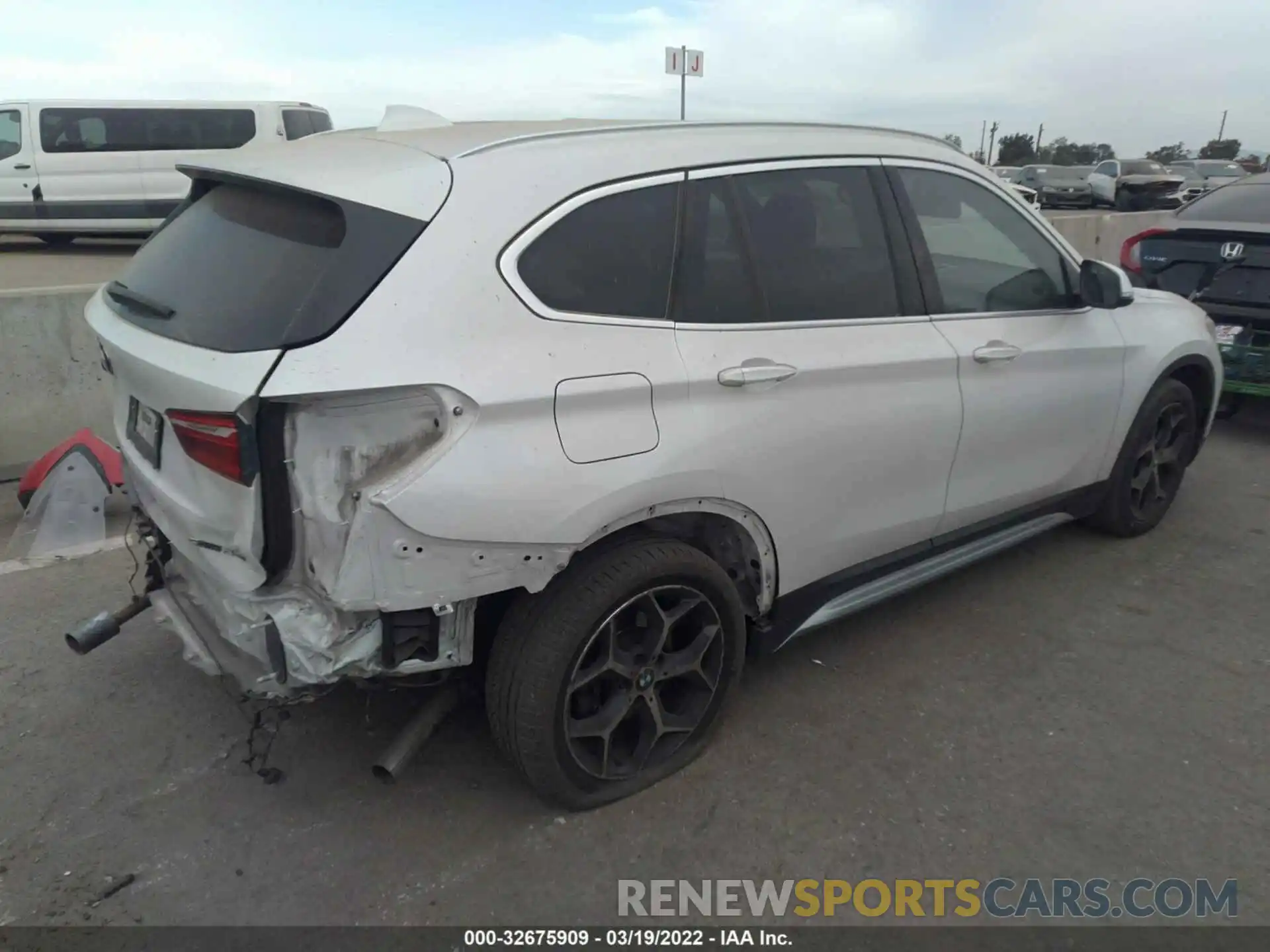 4 Photograph of a damaged car WBXHU7C54K5N02459 BMW X1 2019