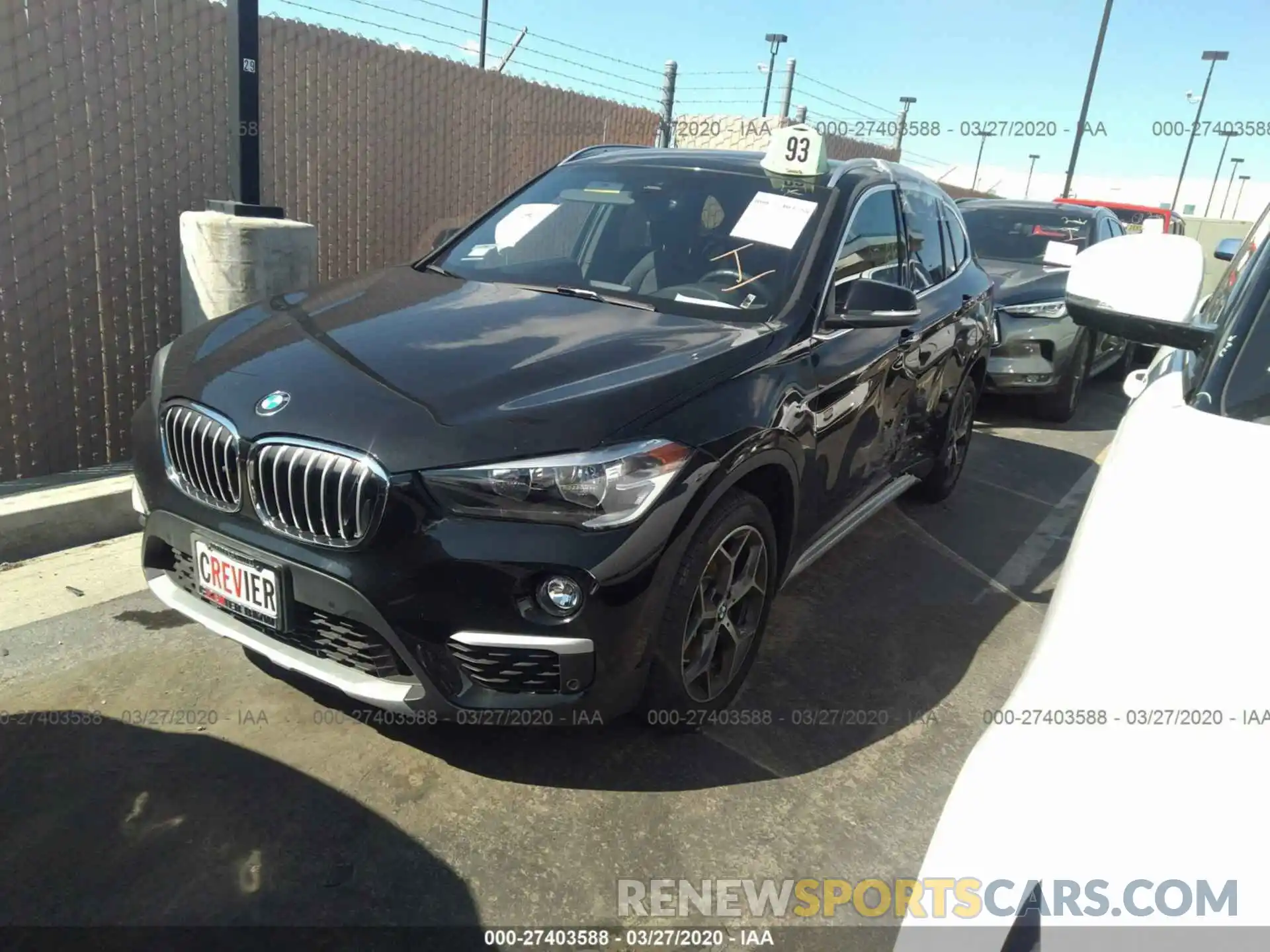 2 Photograph of a damaged car WBXHU7C55K3H44272 BMW X1 2019