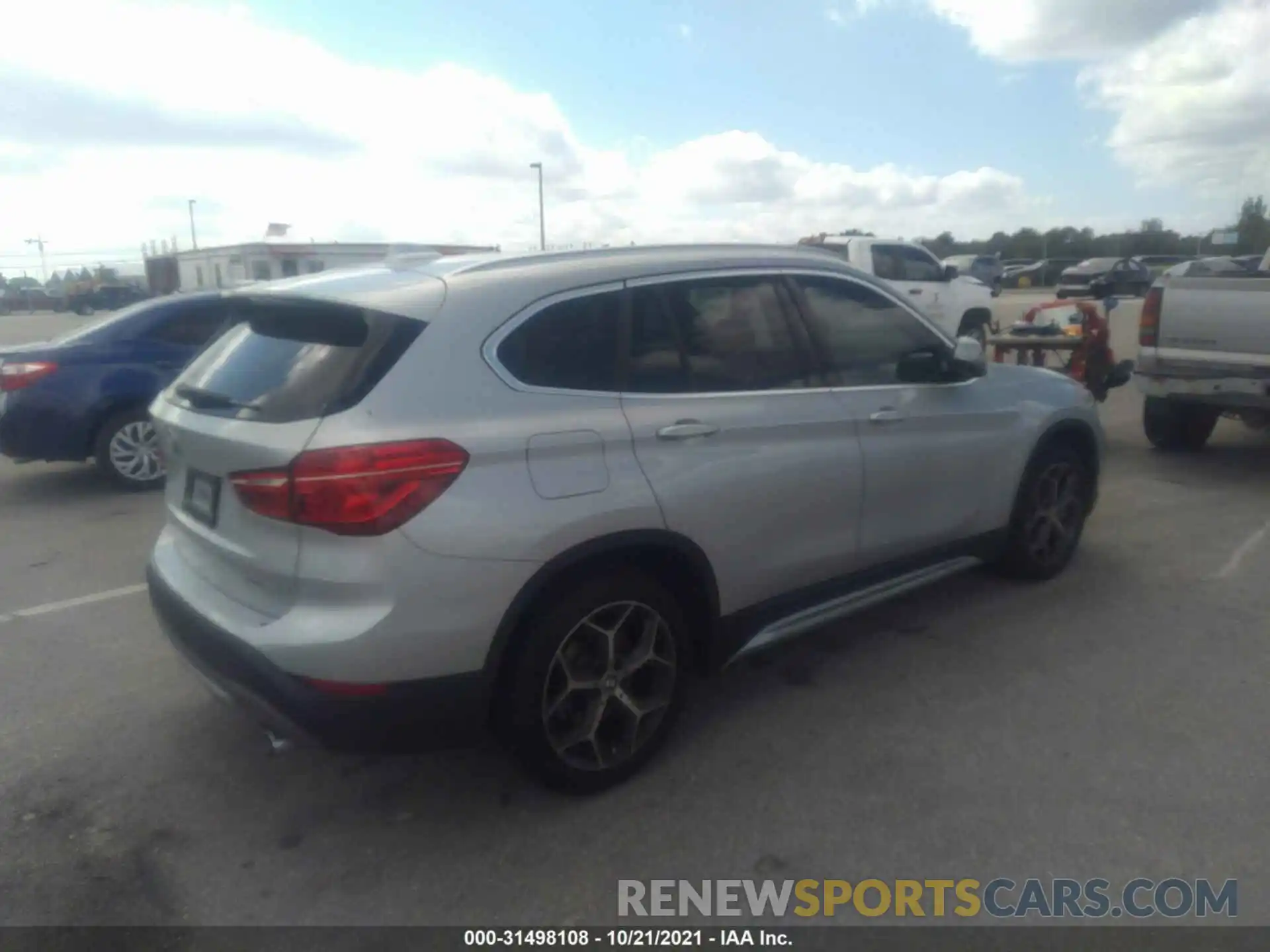 4 Photograph of a damaged car WBXHU7C55K3H44692 BMW X1 2019