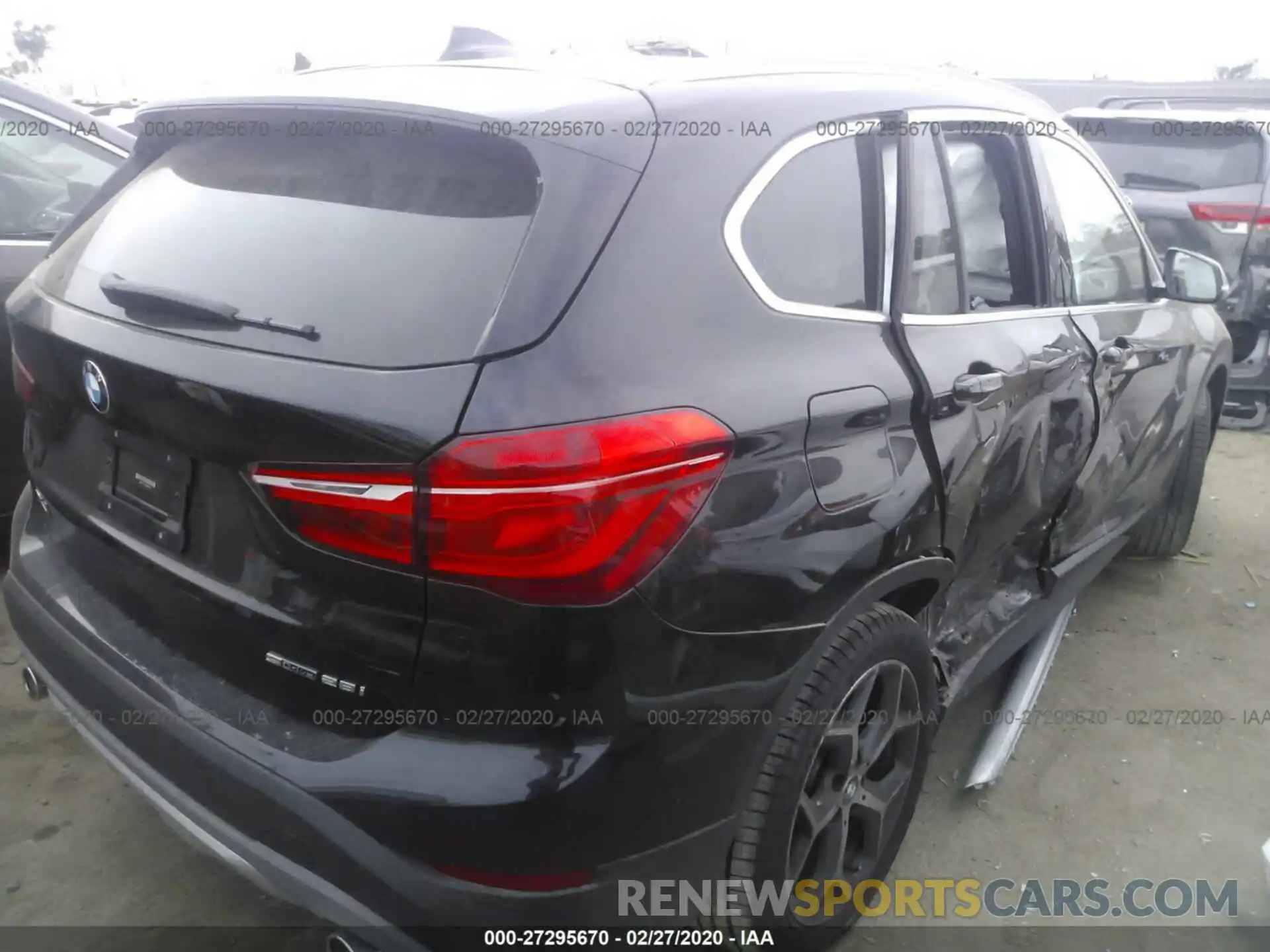 4 Photograph of a damaged car WBXHU7C55K3H44742 BMW X1 2019