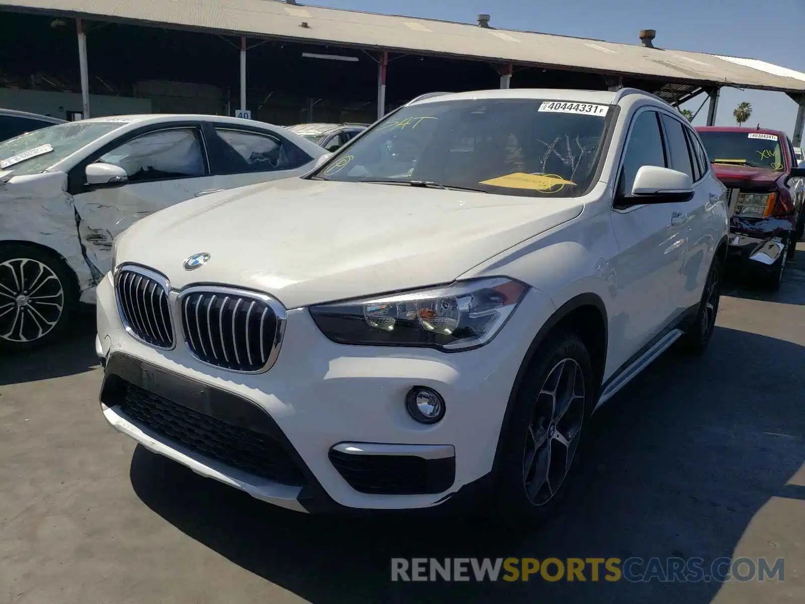 2 Photograph of a damaged car WBXHU7C55K5L10287 BMW X1 2019