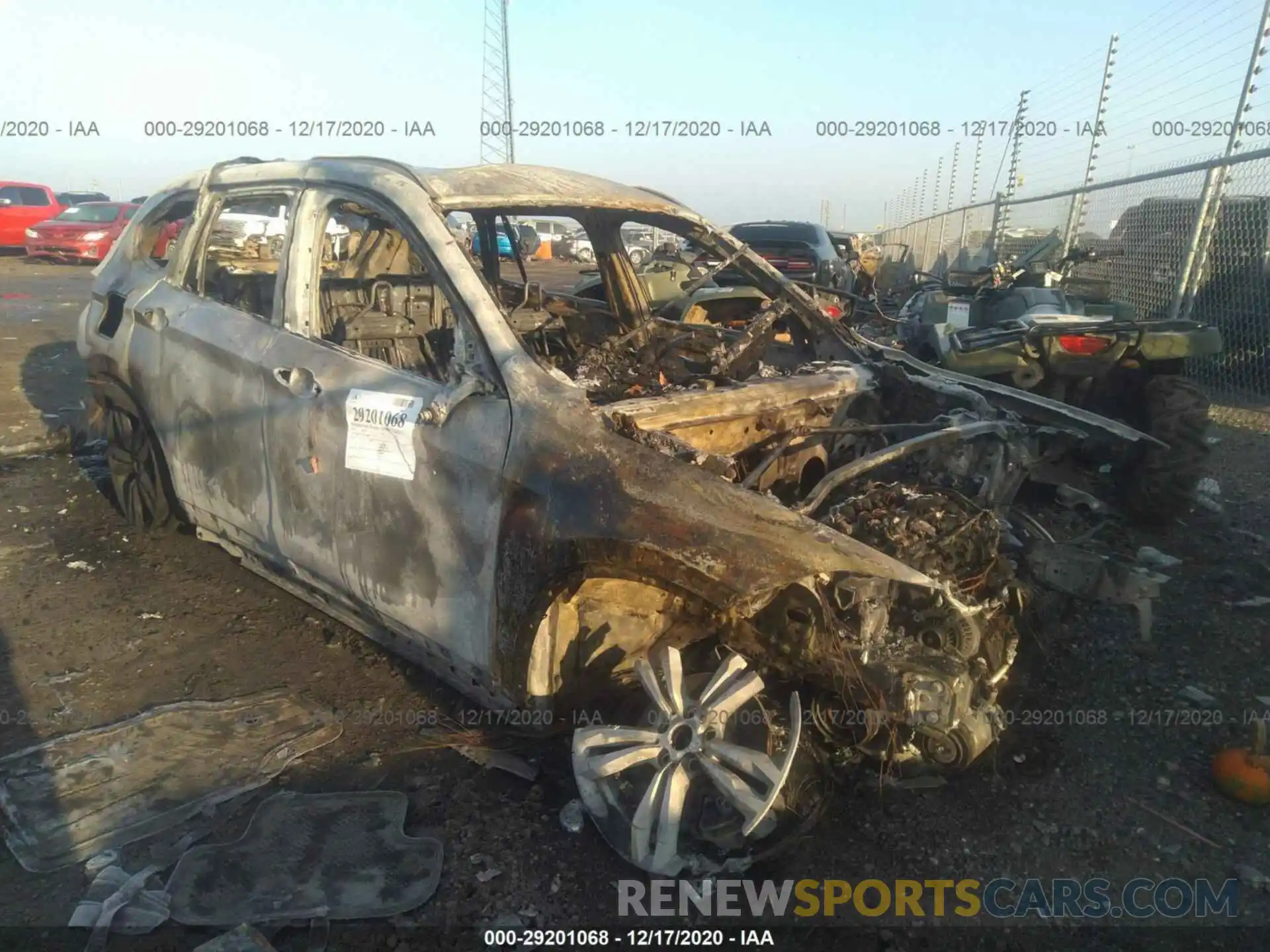 1 Photograph of a damaged car WBXHU7C55K5L10449 BMW X1 2019