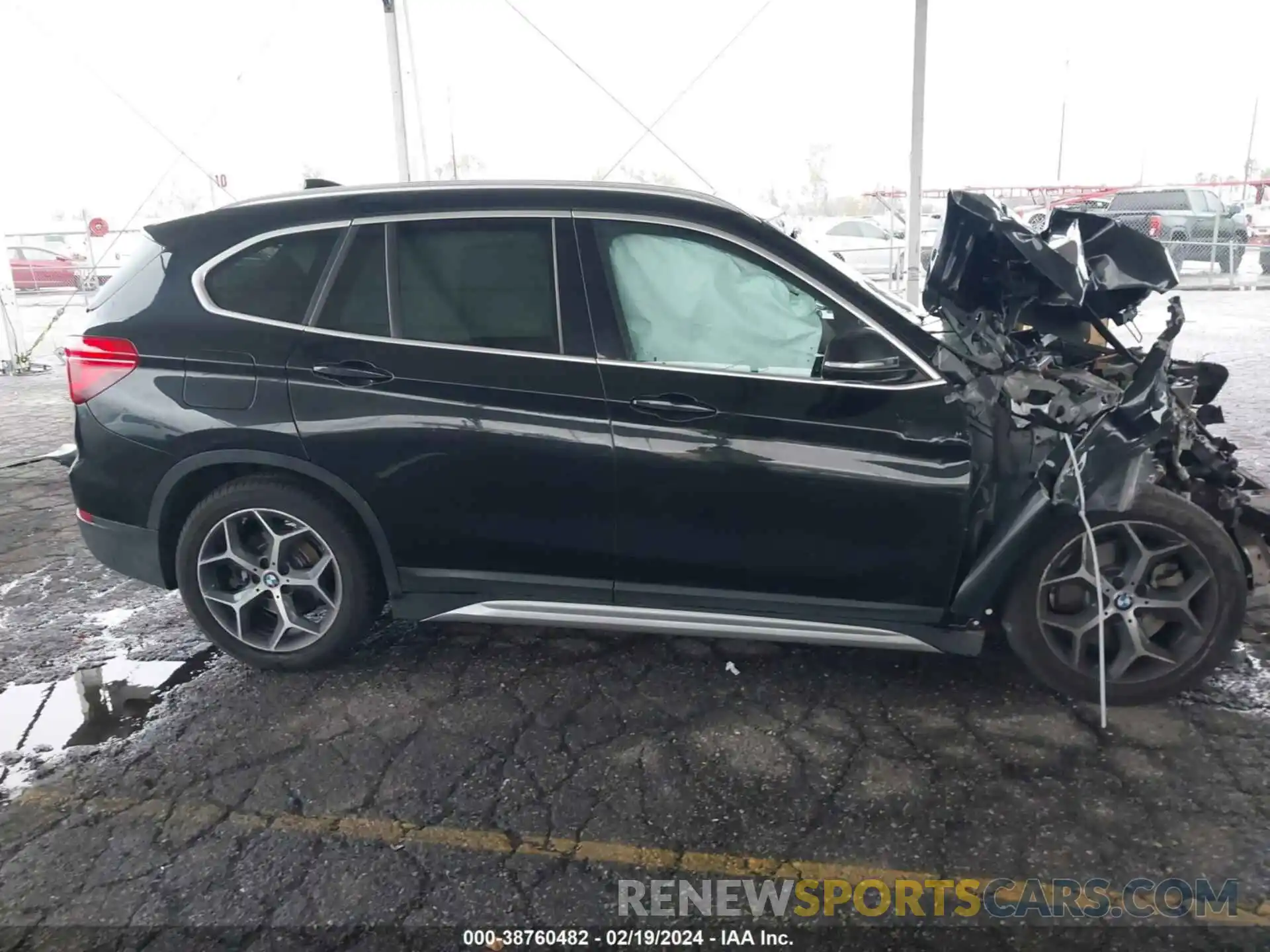 14 Photograph of a damaged car WBXHU7C55K5L11228 BMW X1 2019