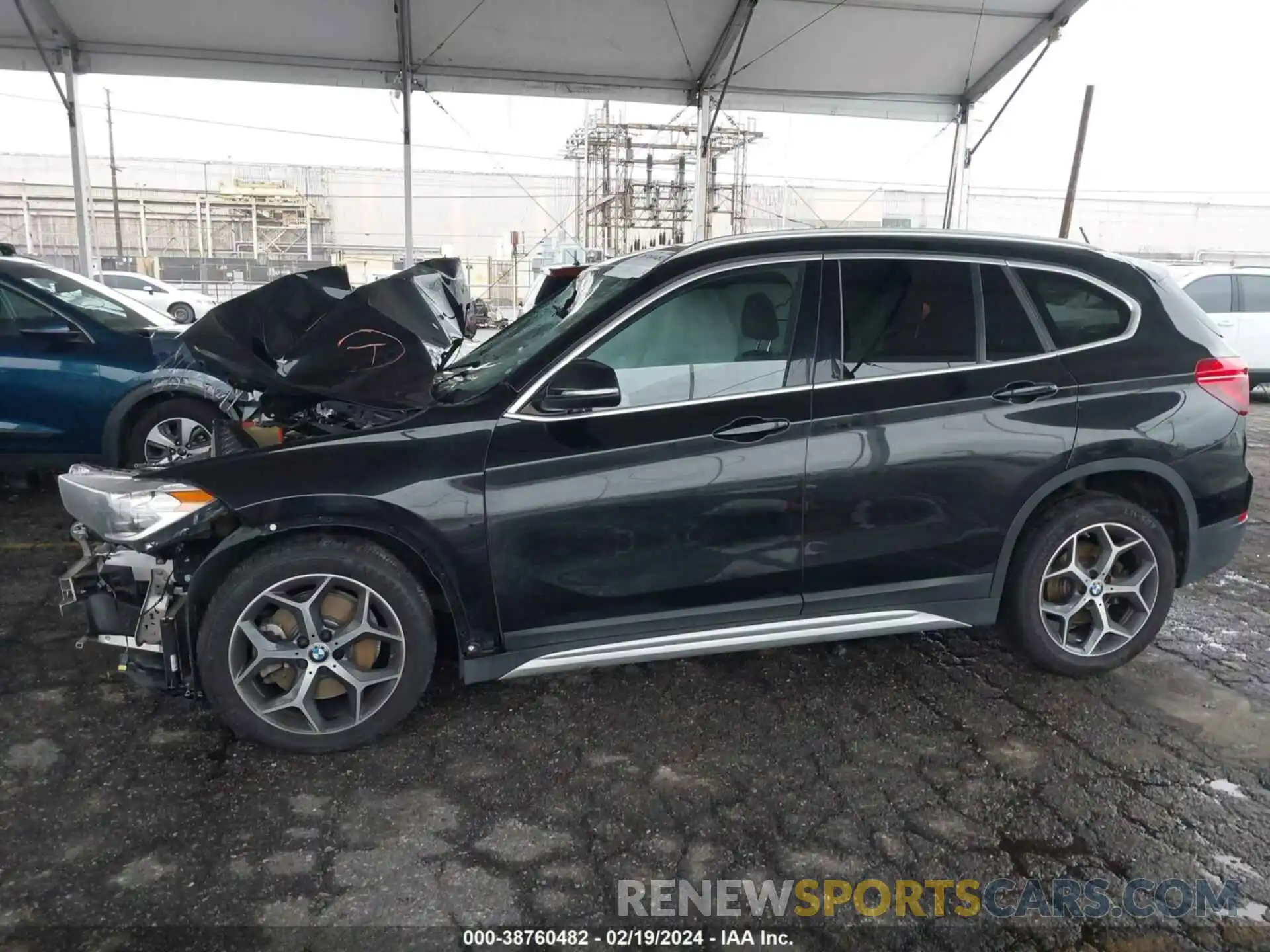 15 Photograph of a damaged car WBXHU7C55K5L11228 BMW X1 2019