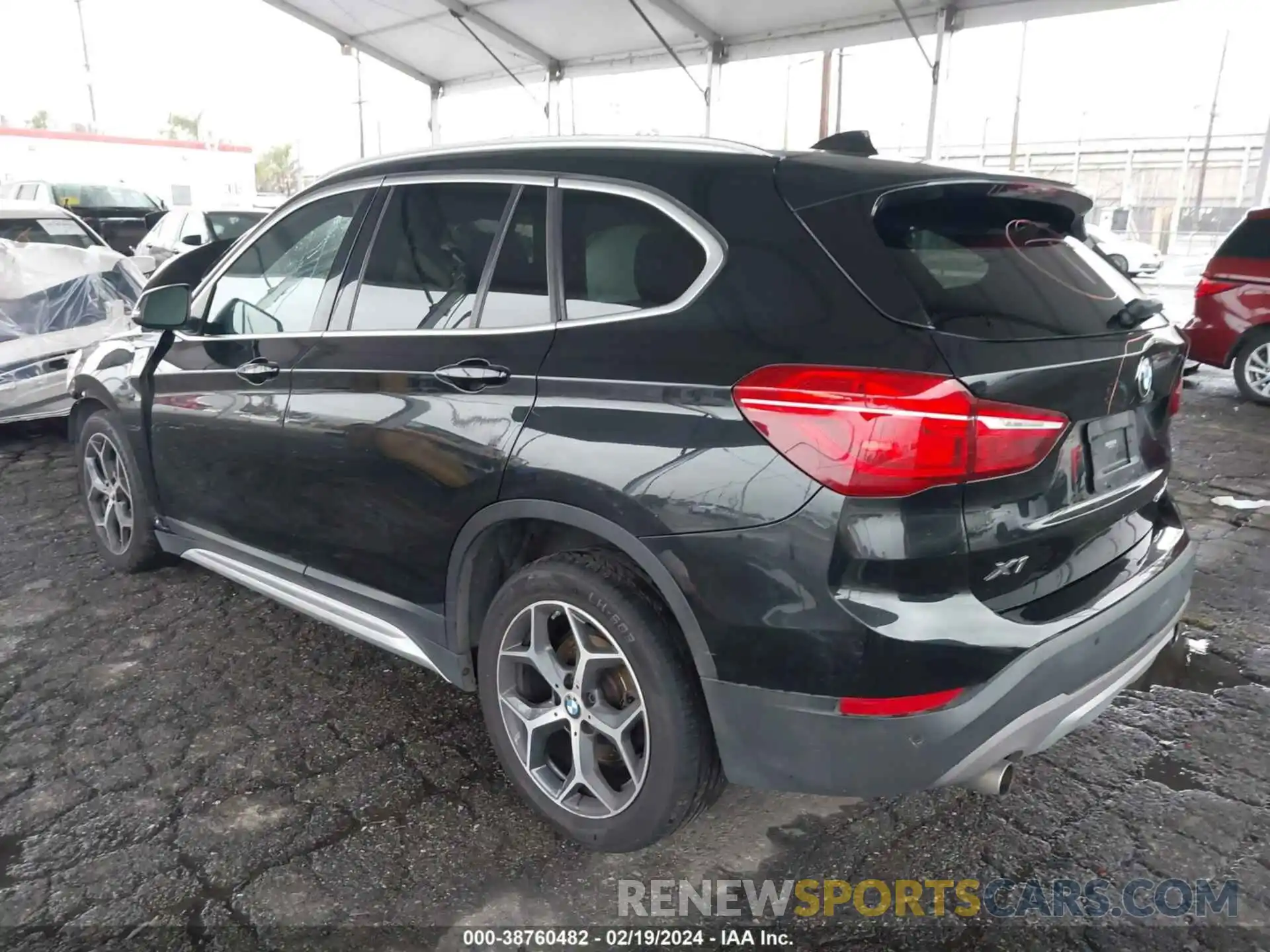 3 Photograph of a damaged car WBXHU7C55K5L11228 BMW X1 2019