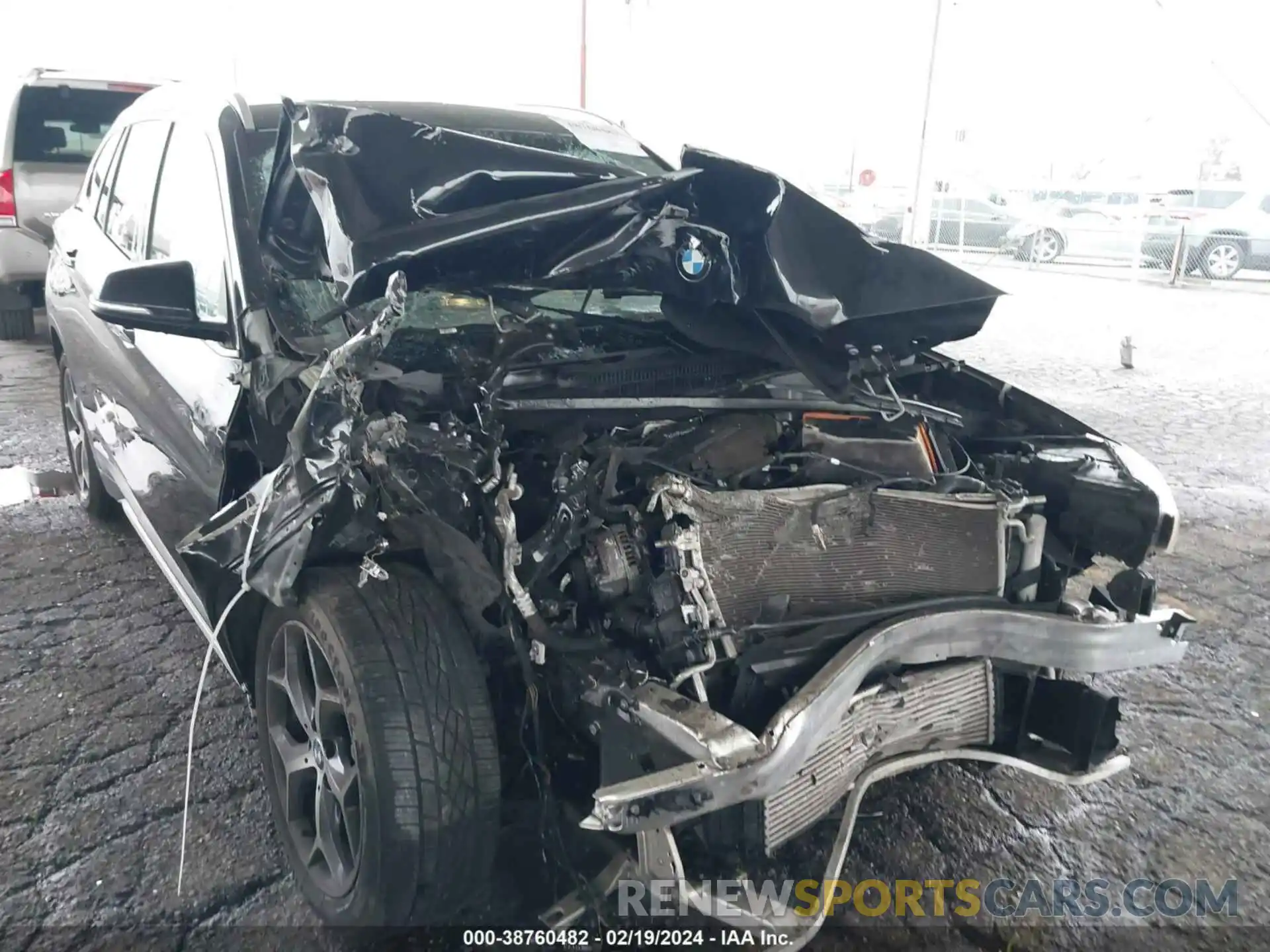 6 Photograph of a damaged car WBXHU7C55K5L11228 BMW X1 2019