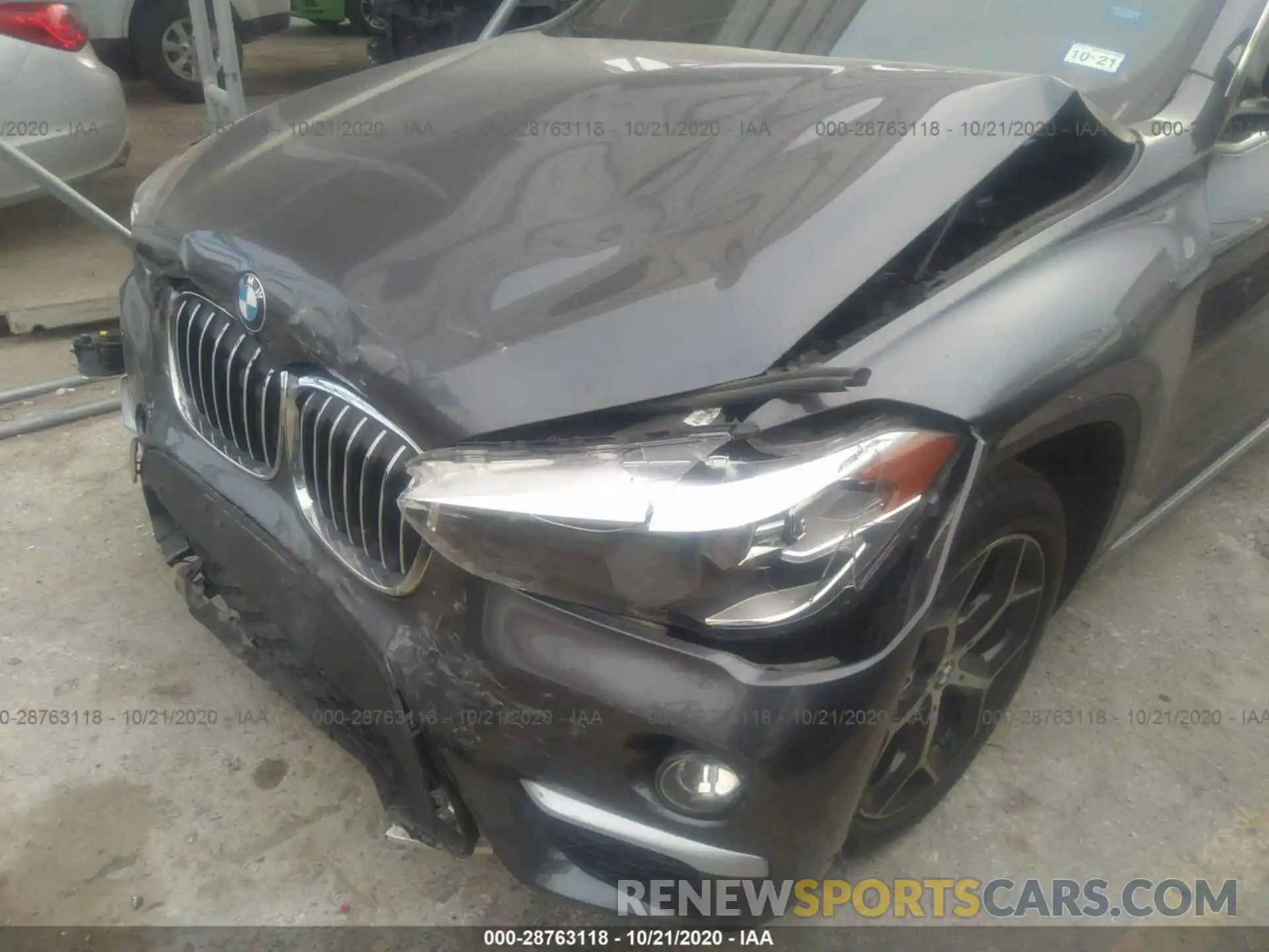 6 Фотография поврежденного автомобиля WBXHU7C55K5L11391 BMW X1 2019