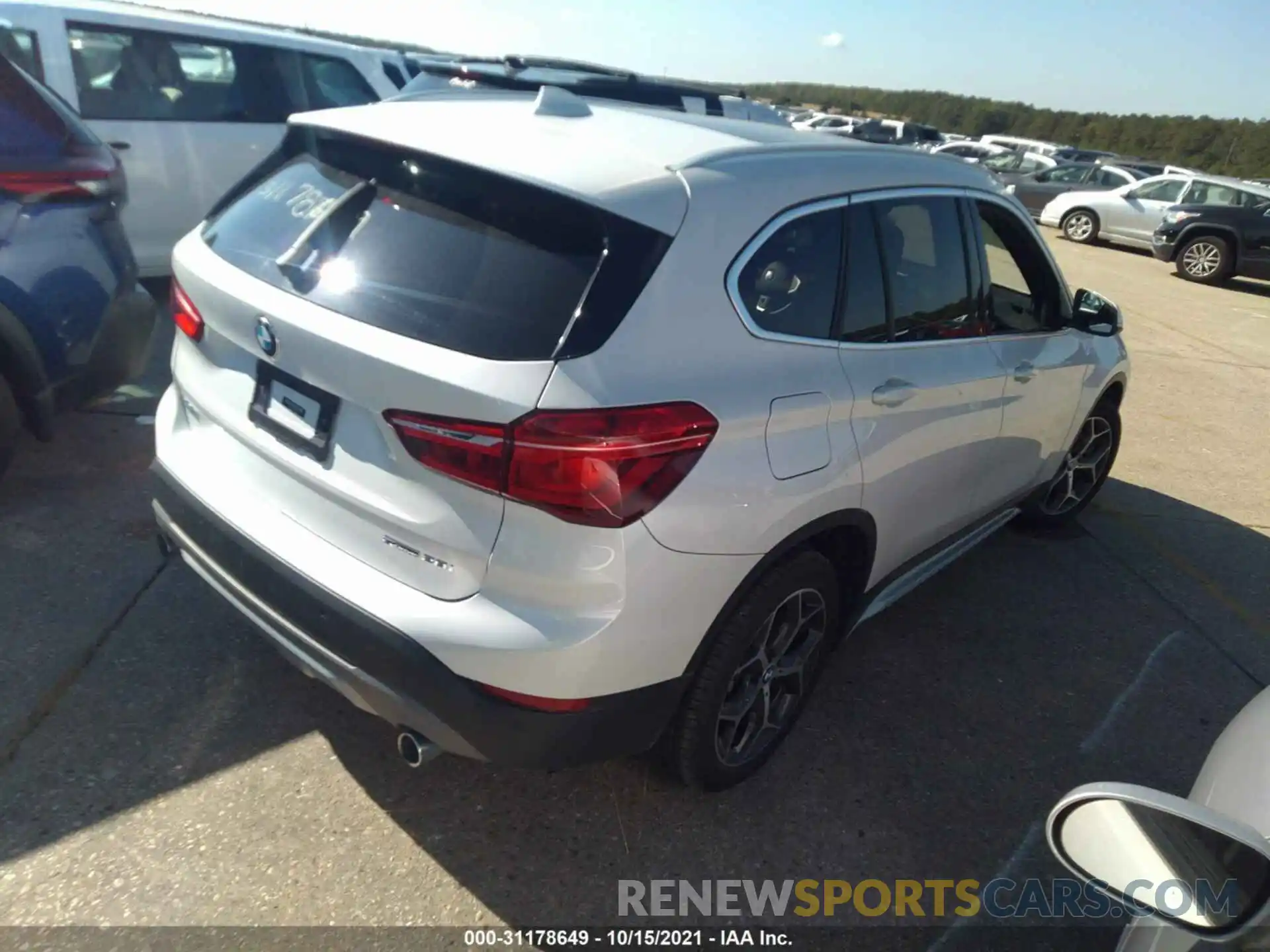 4 Photograph of a damaged car WBXHU7C55K5L11505 BMW X1 2019