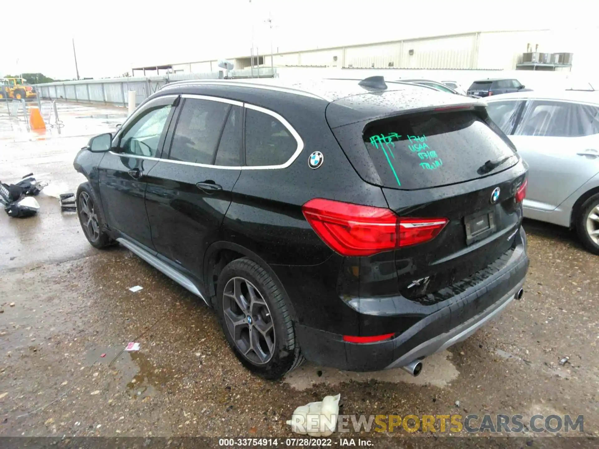 3 Фотография поврежденного автомобиля WBXHU7C55K5L11987 BMW X1 2019