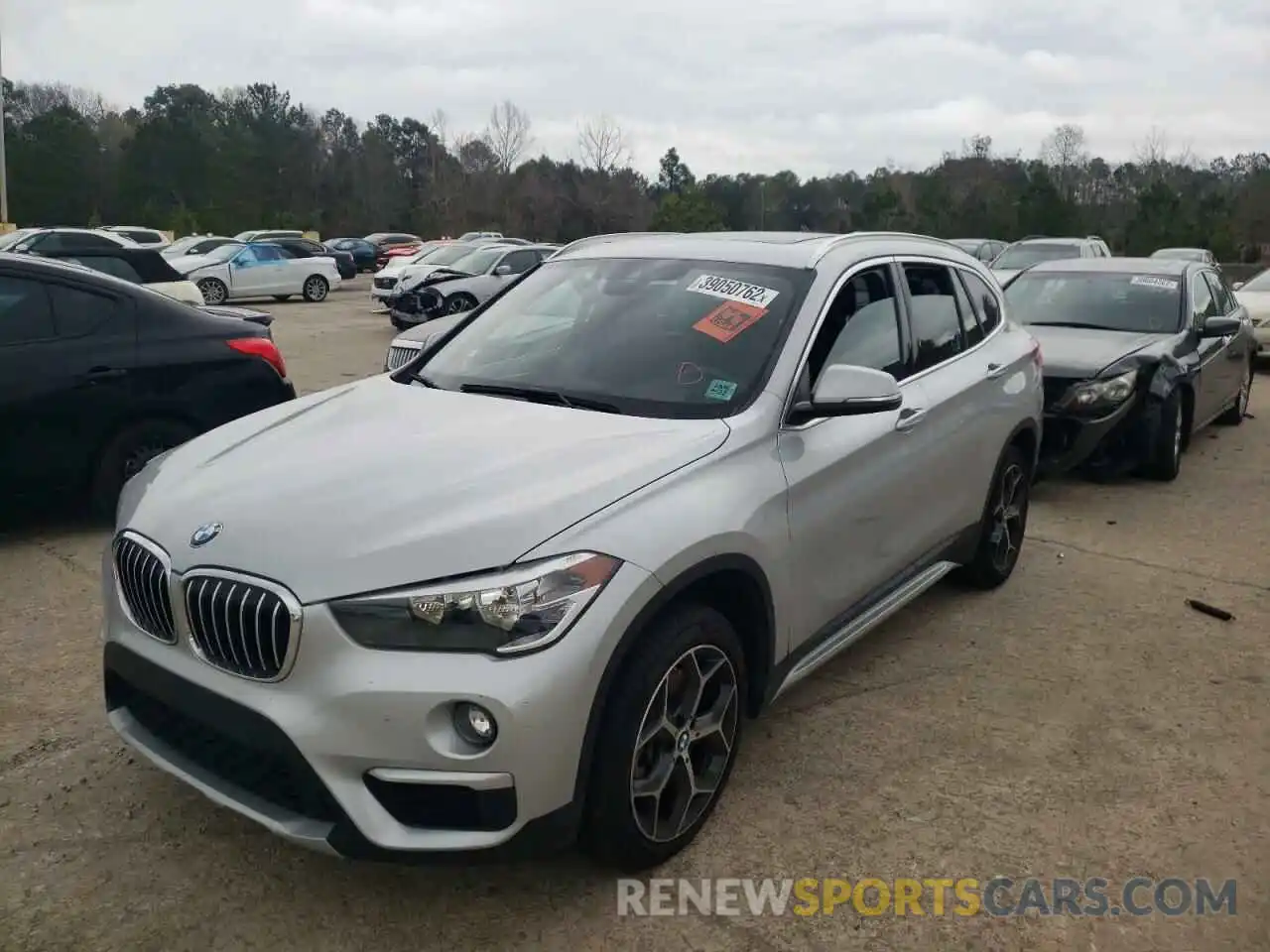 2 Photograph of a damaged car WBXHU7C55K5L12217 BMW X1 2019