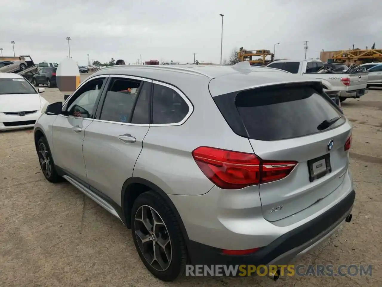 3 Photograph of a damaged car WBXHU7C55K5L12217 BMW X1 2019