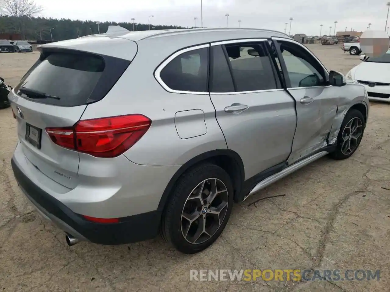 4 Photograph of a damaged car WBXHU7C55K5L12217 BMW X1 2019