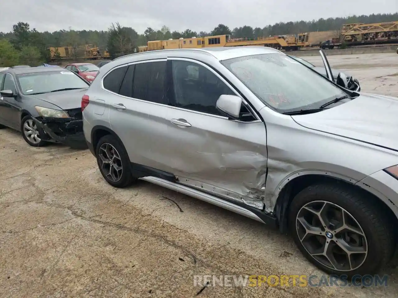 9 Photograph of a damaged car WBXHU7C55K5L12217 BMW X1 2019