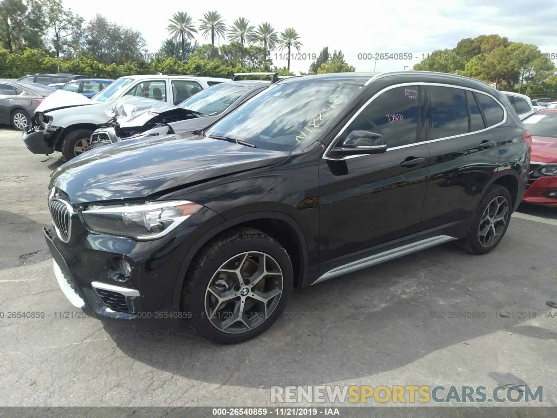 2 Photograph of a damaged car WBXHU7C55K5N18248 BMW X1 2019