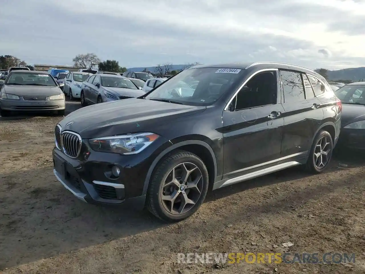 1 Photograph of a damaged car WBXHU7C56K3H44524 BMW X1 2019