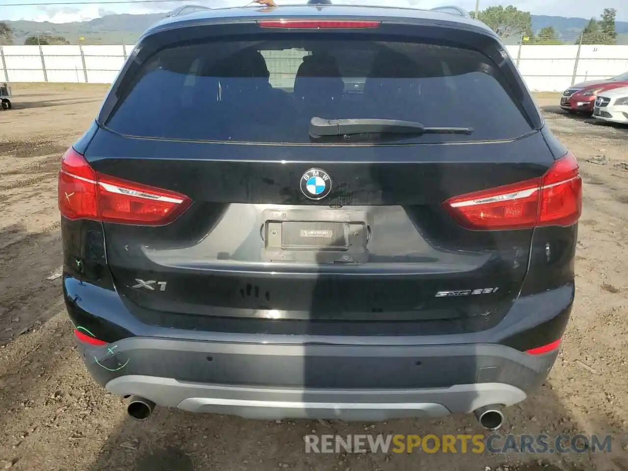 6 Photograph of a damaged car WBXHU7C56K3H44524 BMW X1 2019