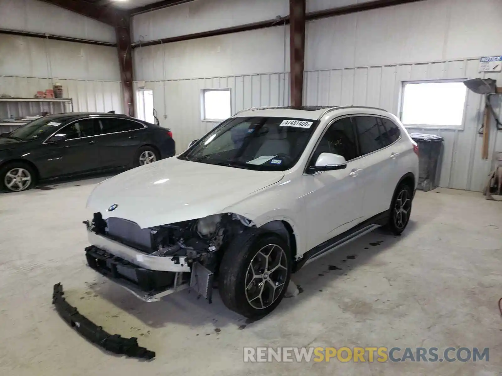 2 Photograph of a damaged car WBXHU7C56K3H44801 BMW X1 2019