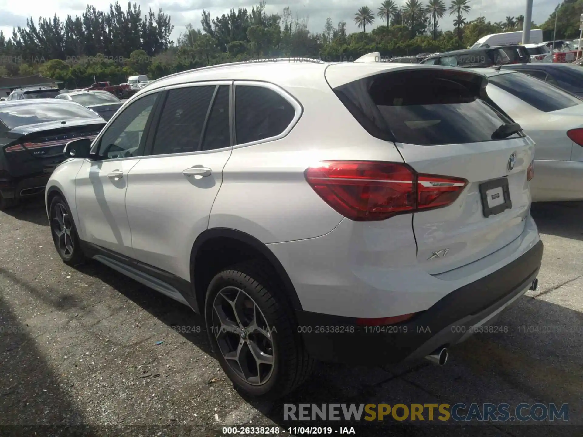 3 Photograph of a damaged car WBXHU7C56K3H45480 BMW X1 2019