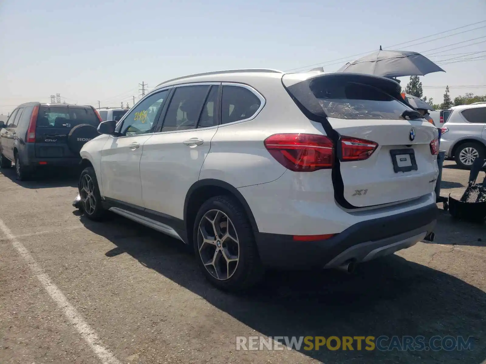 3 Photograph of a damaged car WBXHU7C56K3H45902 BMW X1 2019