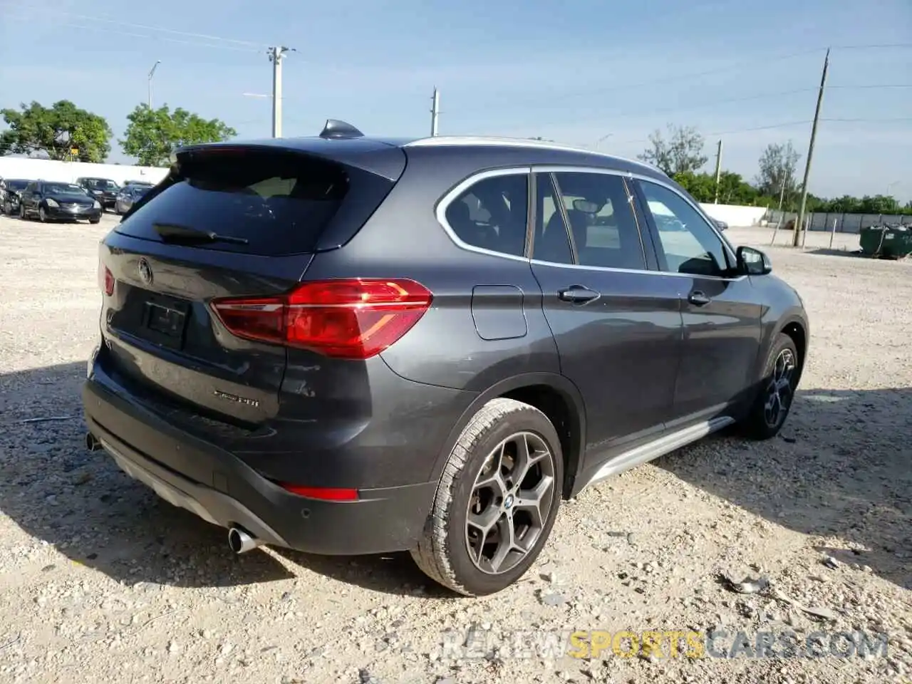 4 Photograph of a damaged car WBXHU7C56K5L11920 BMW X1 2019