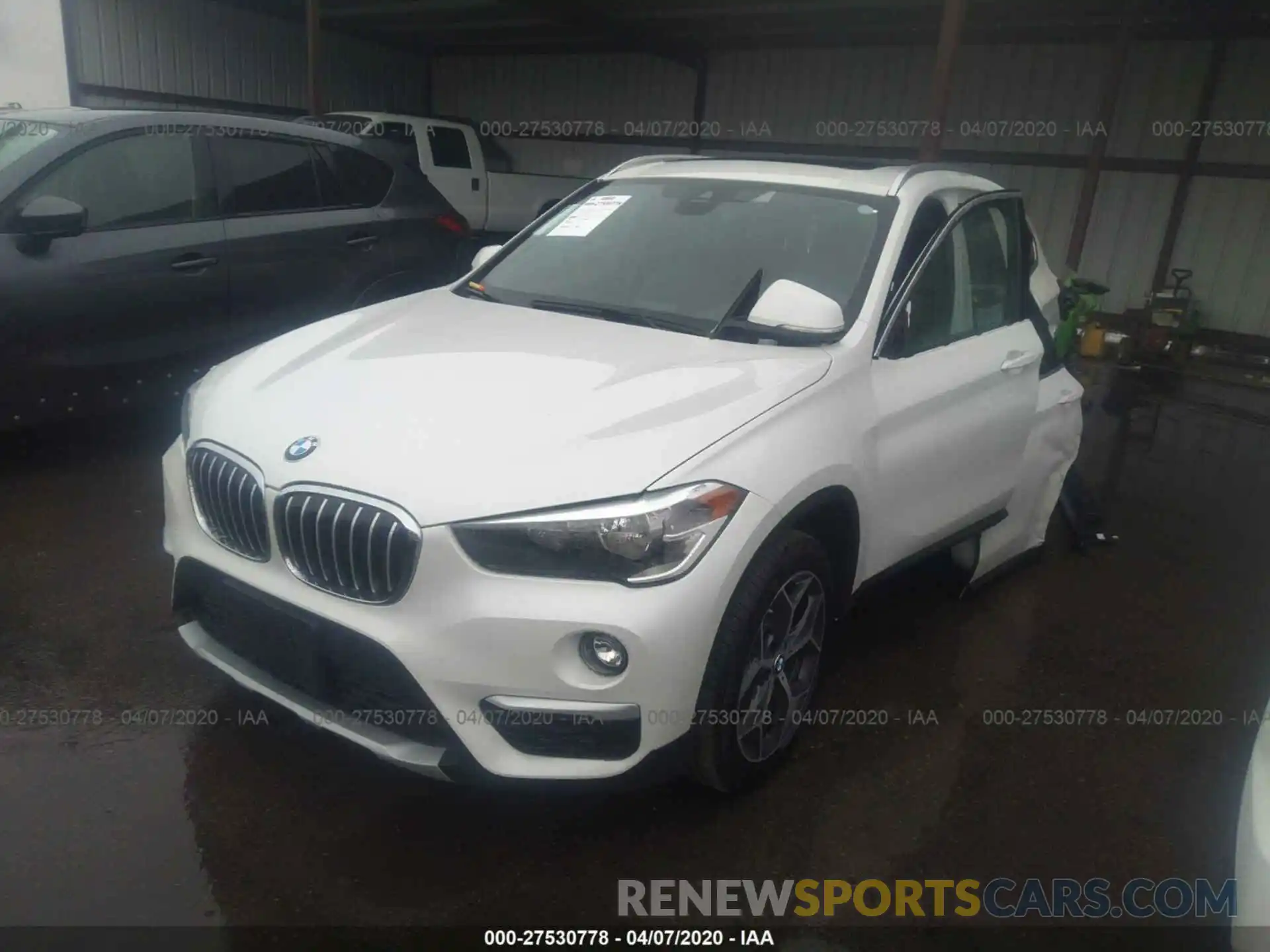 2 Photograph of a damaged car WBXHU7C56K5N18341 BMW X1 2019