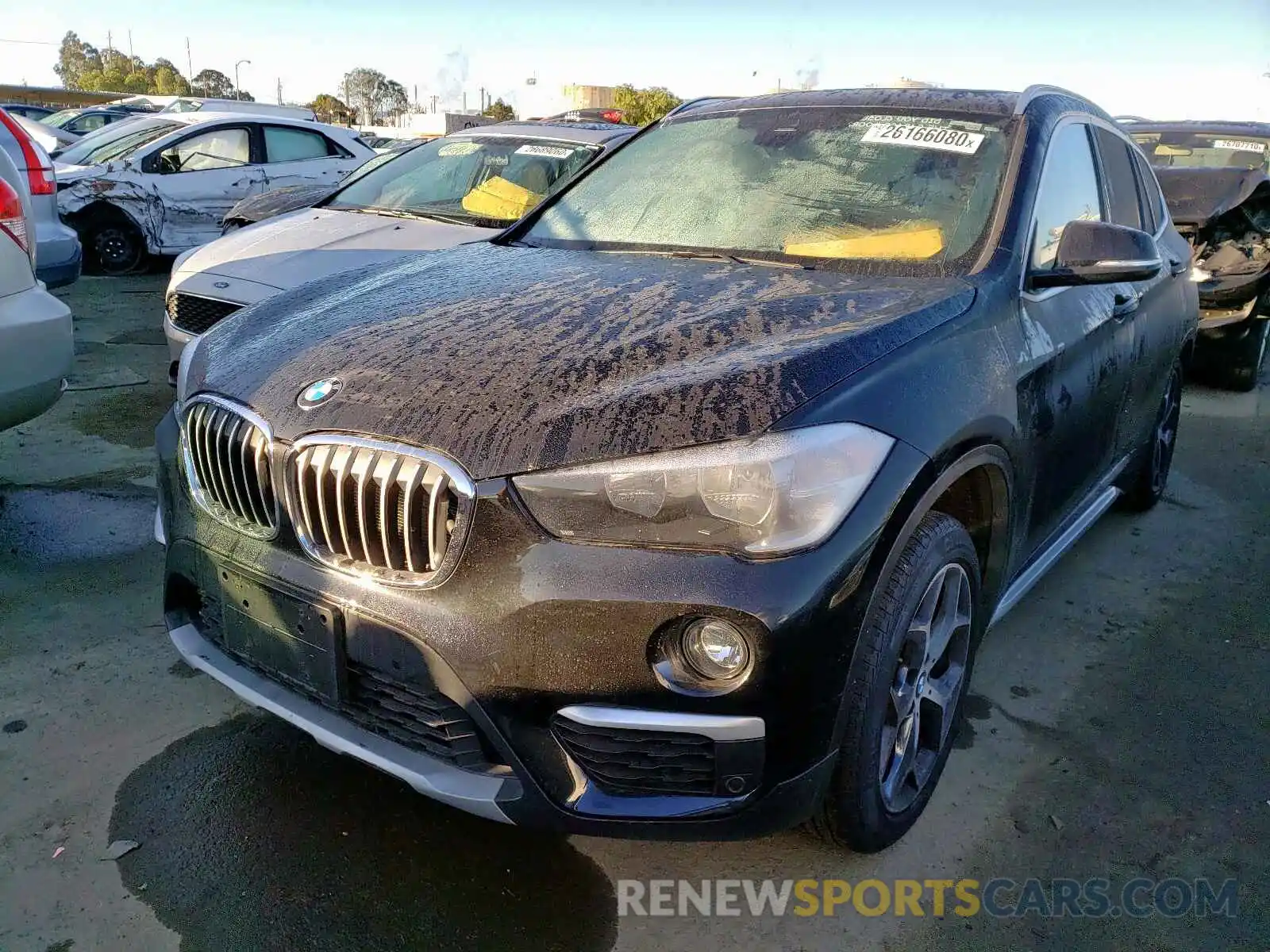 2 Photograph of a damaged car WBXHU7C57K3H45990 BMW X1 2019