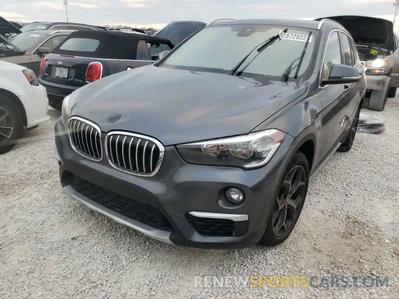 2 Photograph of a damaged car WBXHU7C57K3H46489 BMW X1 2019