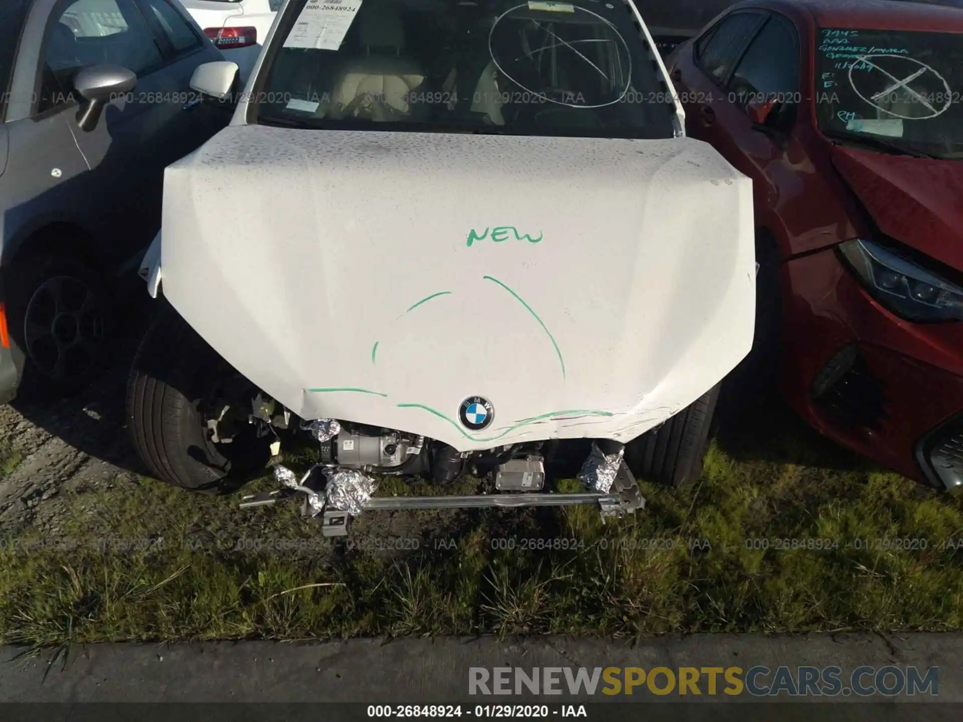 6 Photograph of a damaged car WBXHU7C57K5L10565 BMW X1 2019