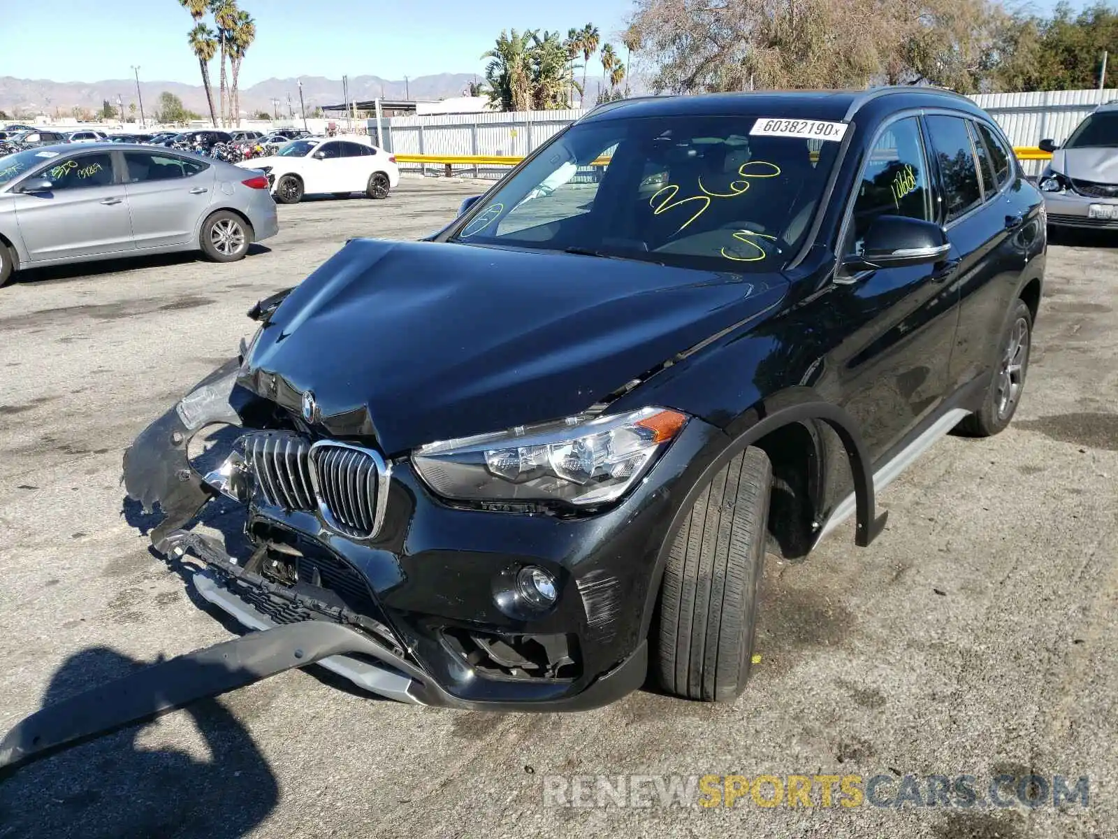 2 Photograph of a damaged car WBXHU7C57K5L10680 BMW X1 2019