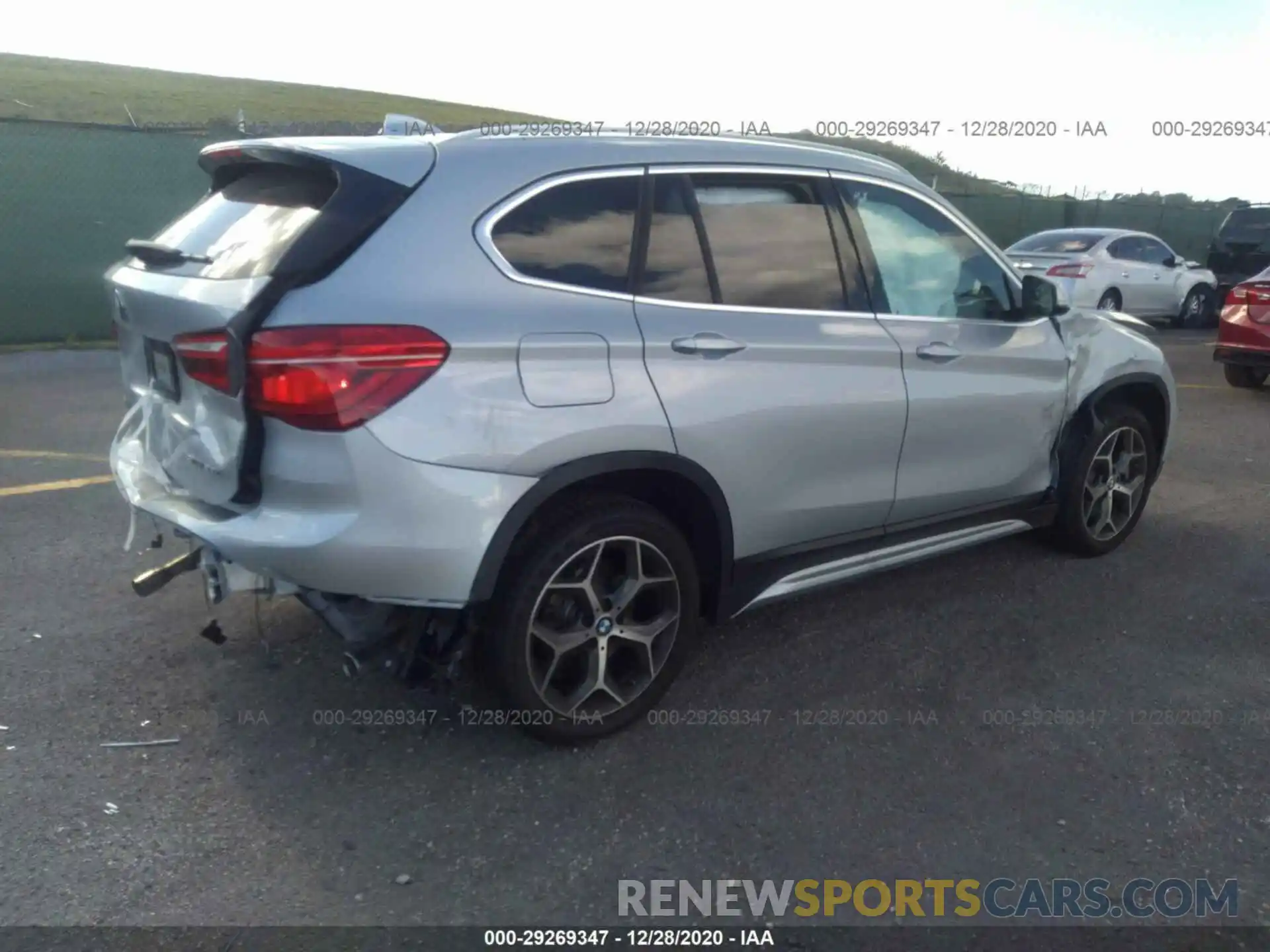 4 Photograph of a damaged car WBXHU7C57K5L10727 BMW X1 2019