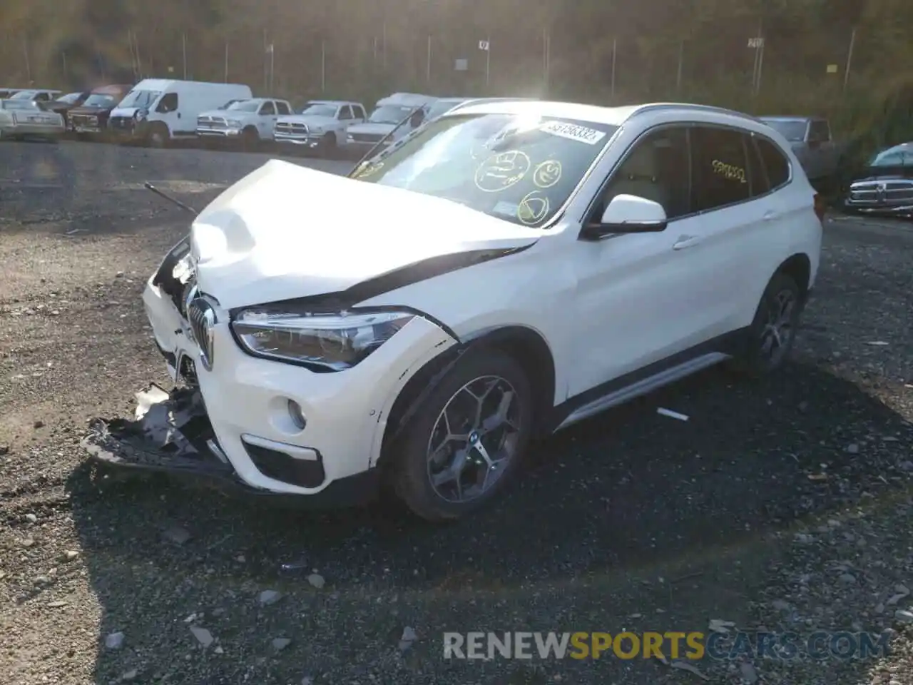 2 Photograph of a damaged car WBXHU7C57K5L10730 BMW X1 2019