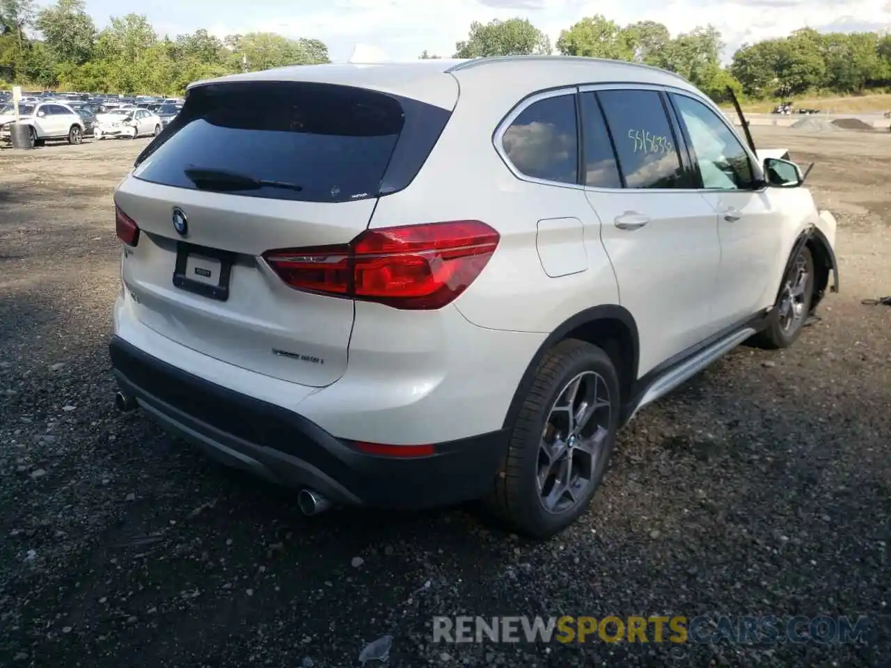 4 Photograph of a damaged car WBXHU7C57K5L10730 BMW X1 2019