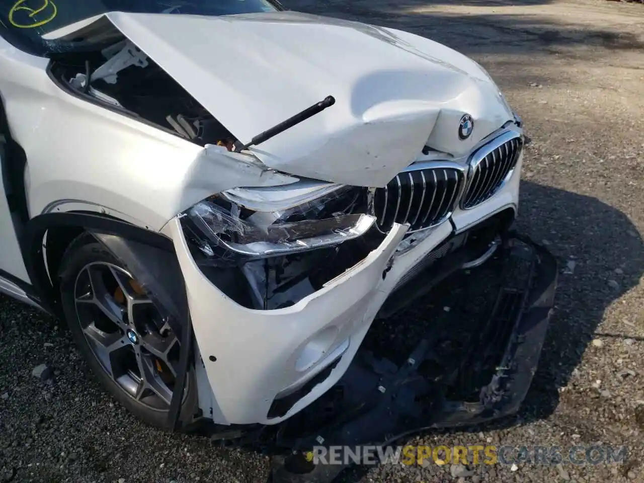 9 Photograph of a damaged car WBXHU7C57K5L10730 BMW X1 2019