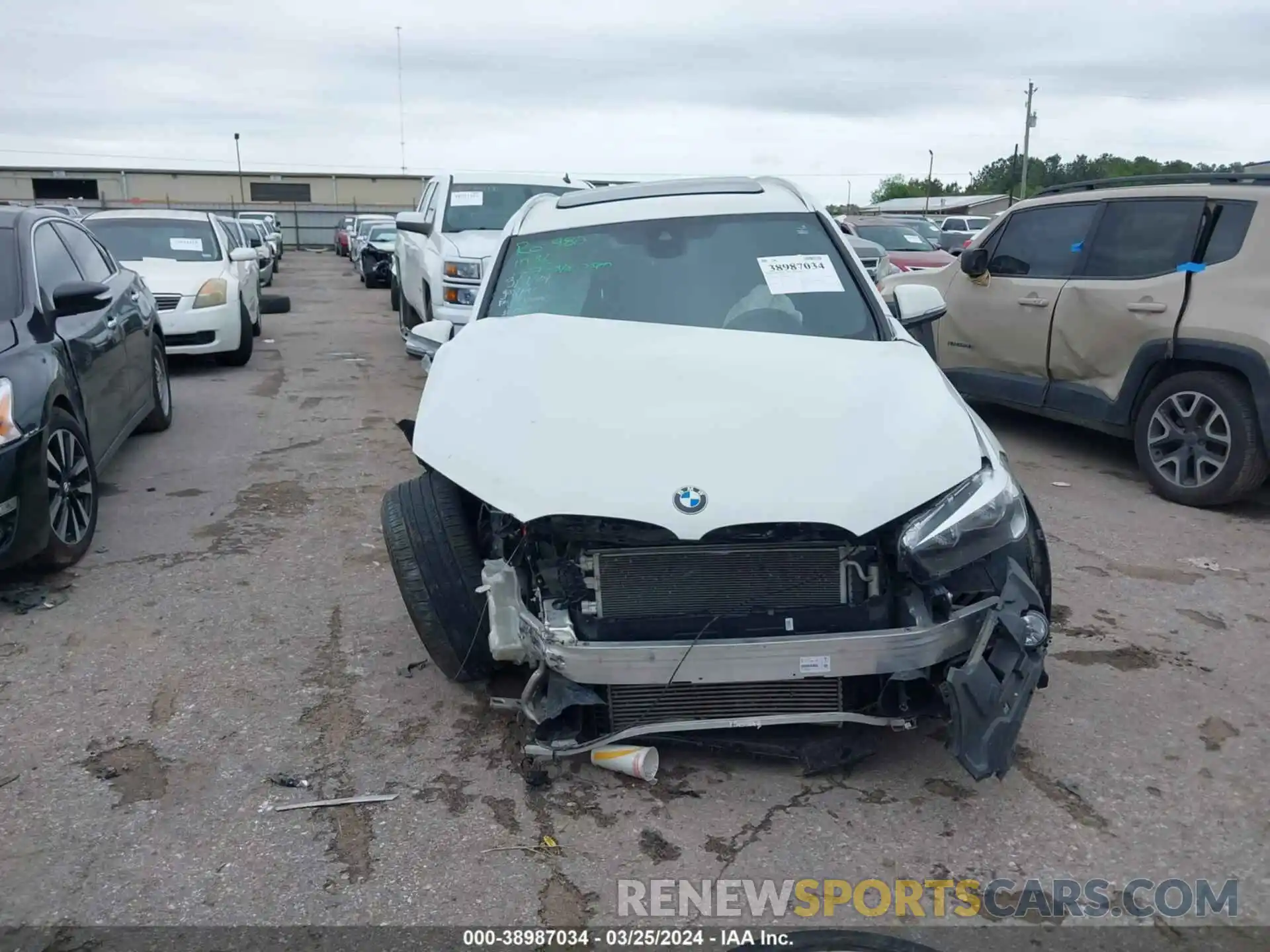 12 Photograph of a damaged car WBXHU7C57K5L10789 BMW X1 2019