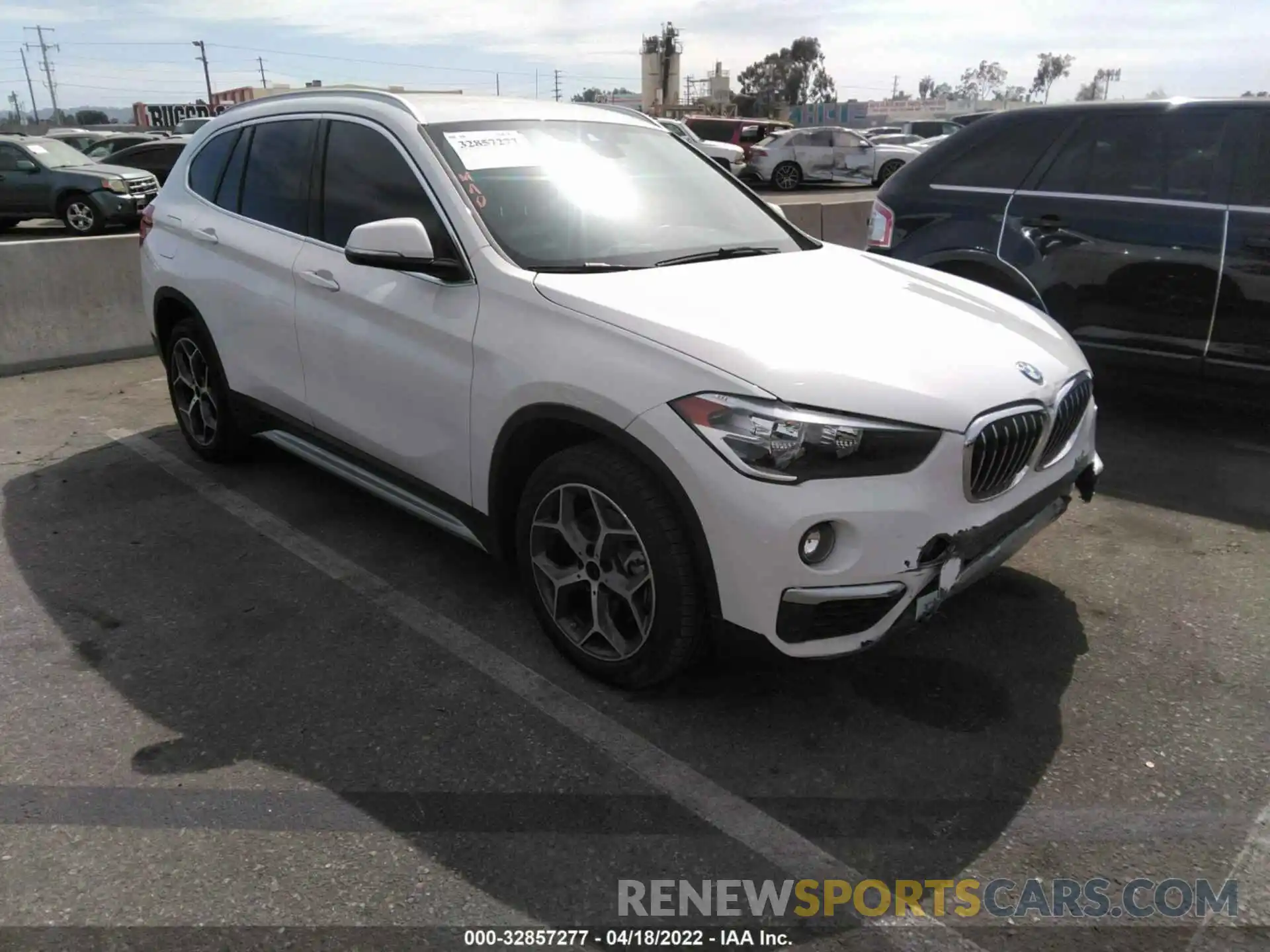 1 Photograph of a damaged car WBXHU7C57K5L12199 BMW X1 2019