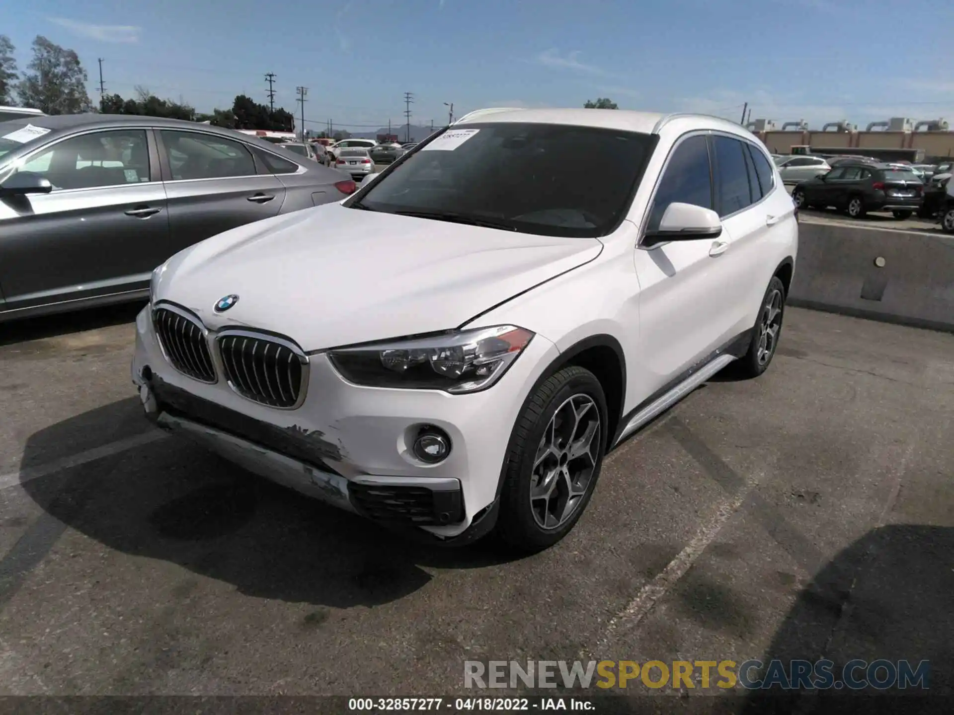 2 Photograph of a damaged car WBXHU7C57K5L12199 BMW X1 2019