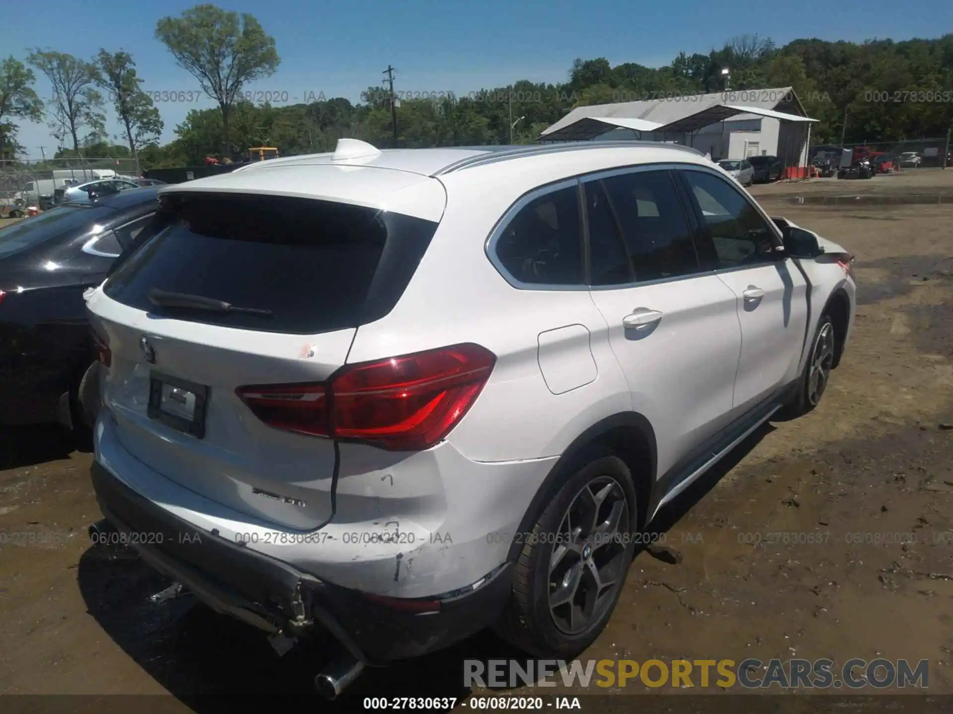 4 Photograph of a damaged car WBXHU7C58K3H44377 BMW X1 2019