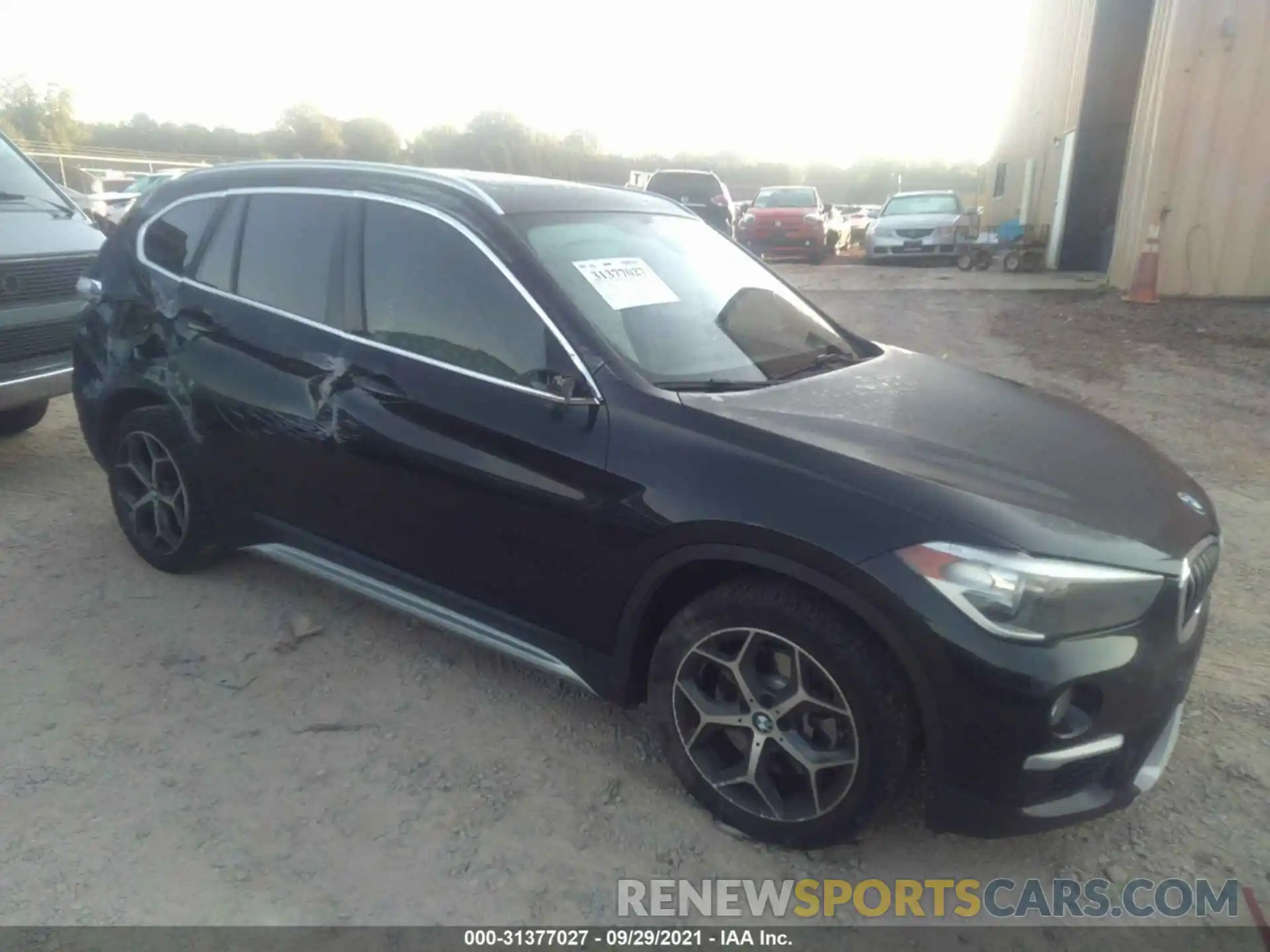 1 Photograph of a damaged car WBXHU7C58K3H44380 BMW X1 2019