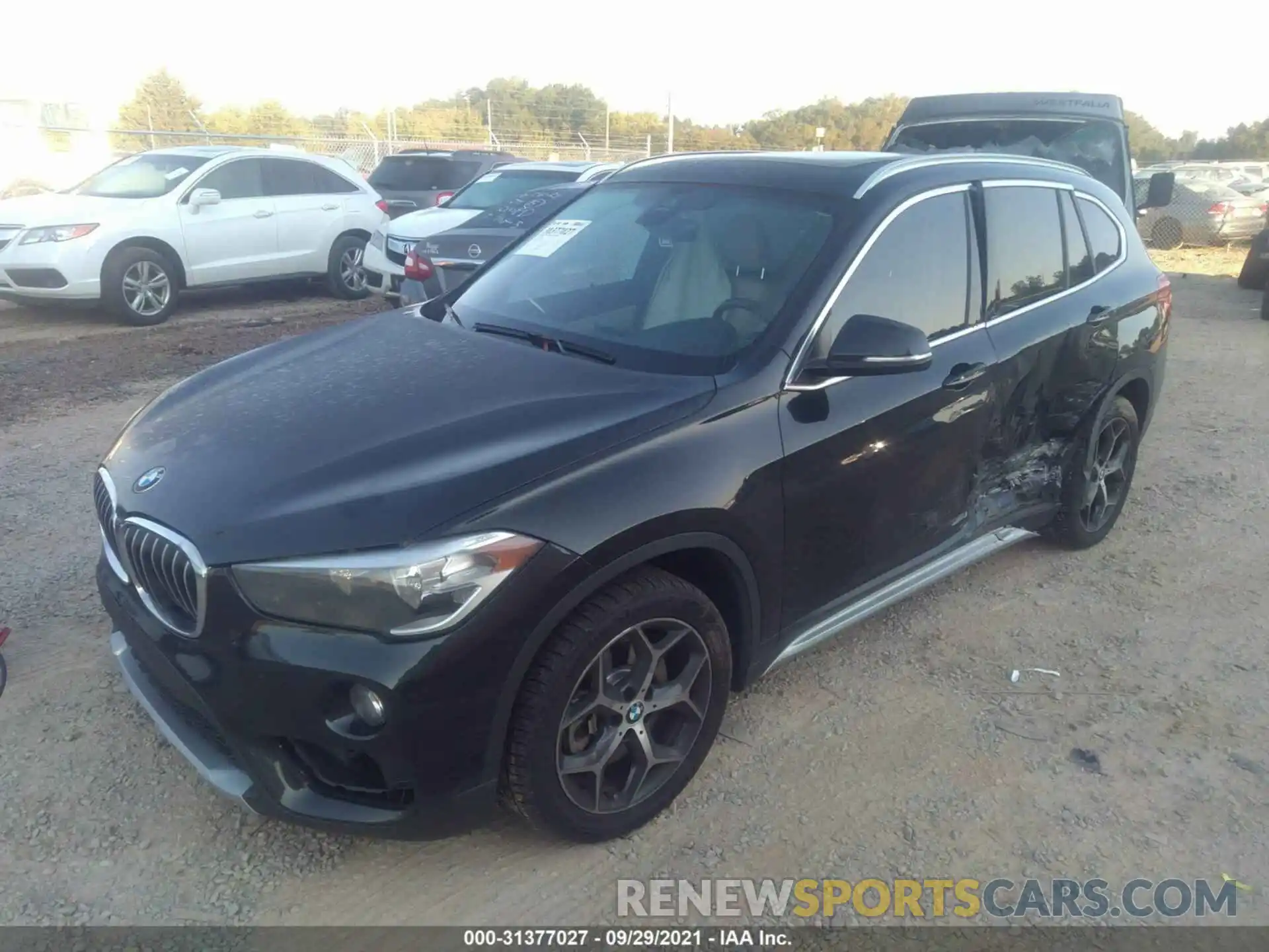 2 Photograph of a damaged car WBXHU7C58K3H44380 BMW X1 2019