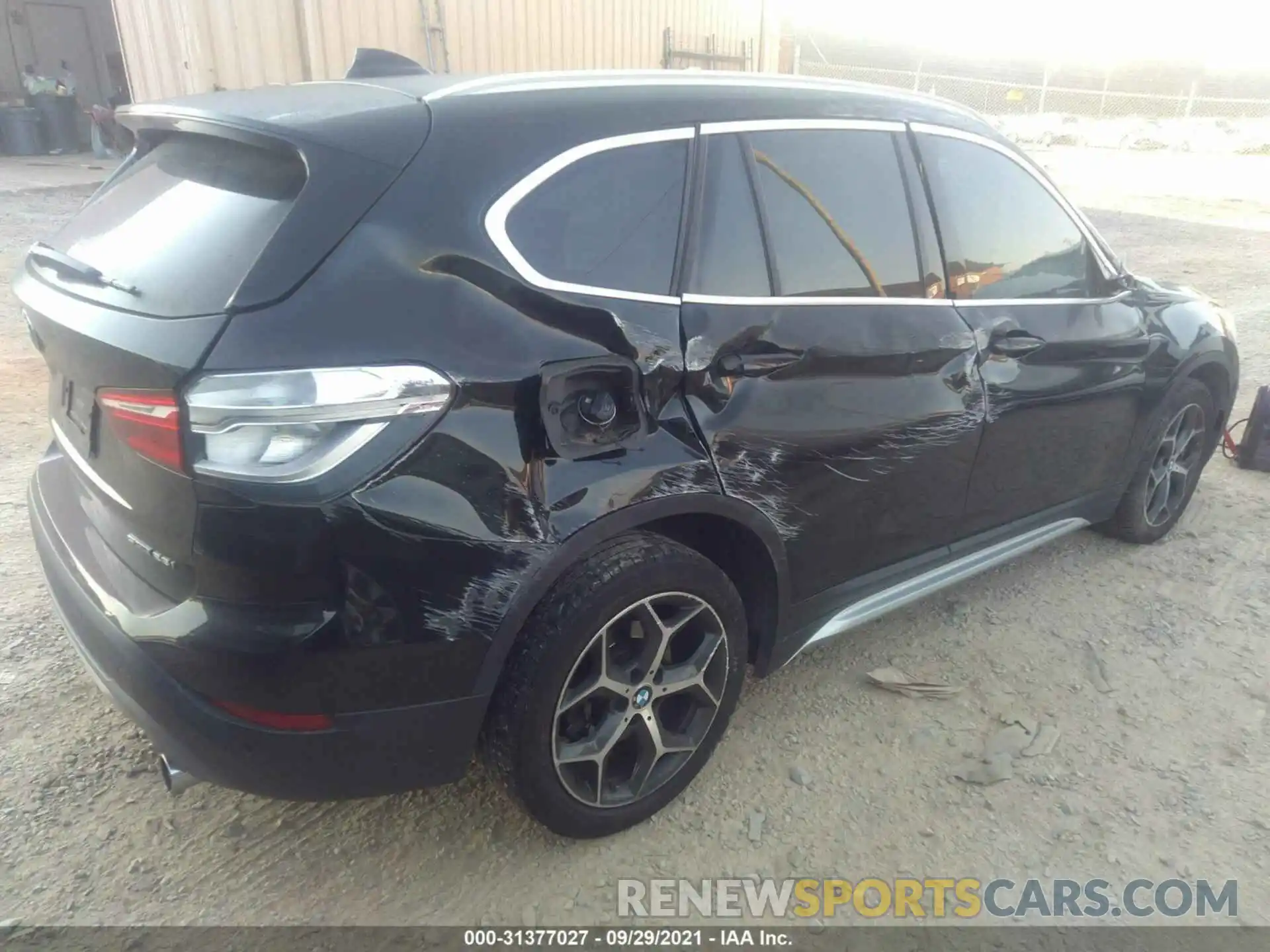 4 Photograph of a damaged car WBXHU7C58K3H44380 BMW X1 2019