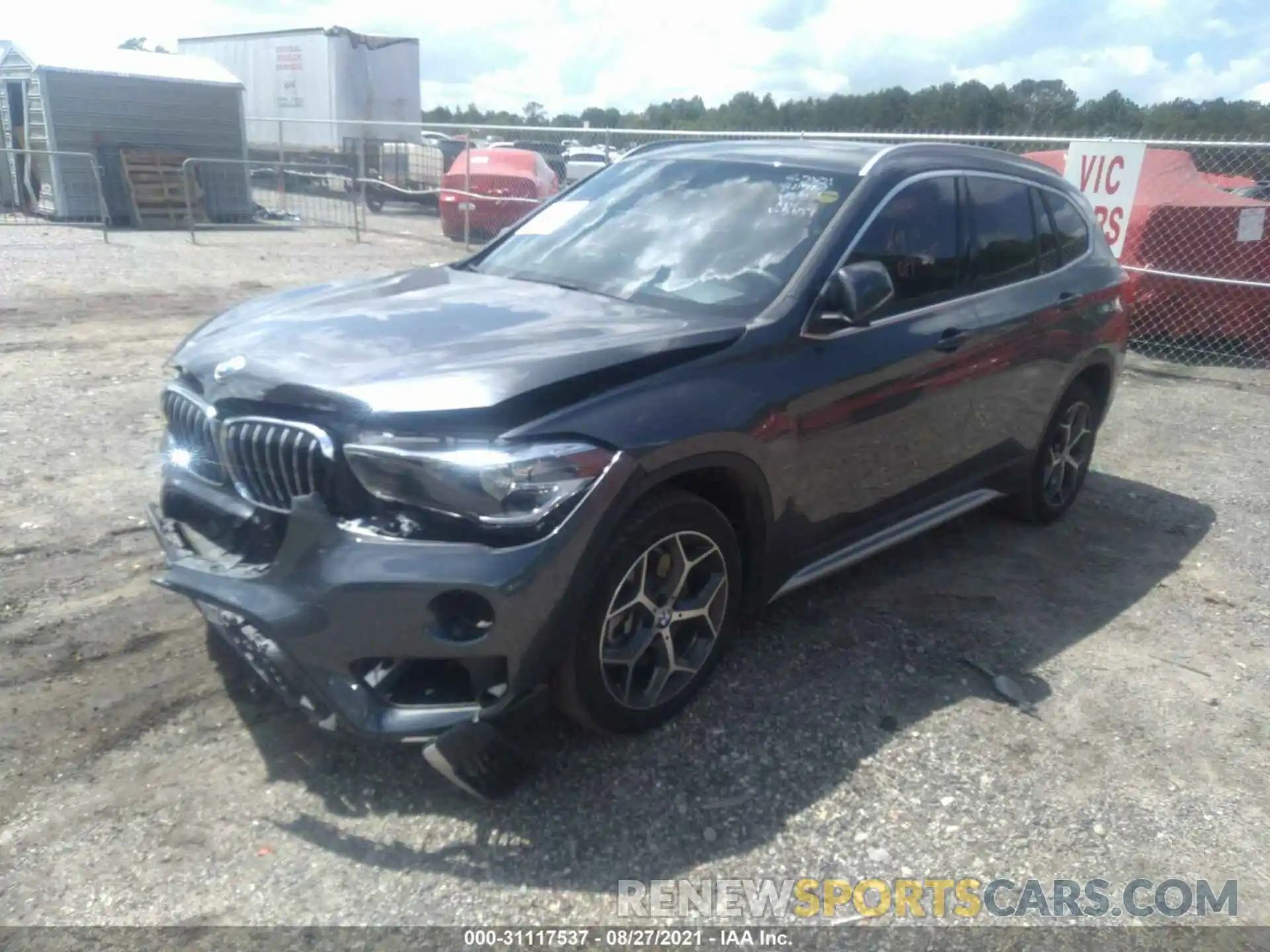 2 Photograph of a damaged car WBXHU7C58K3H45433 BMW X1 2019