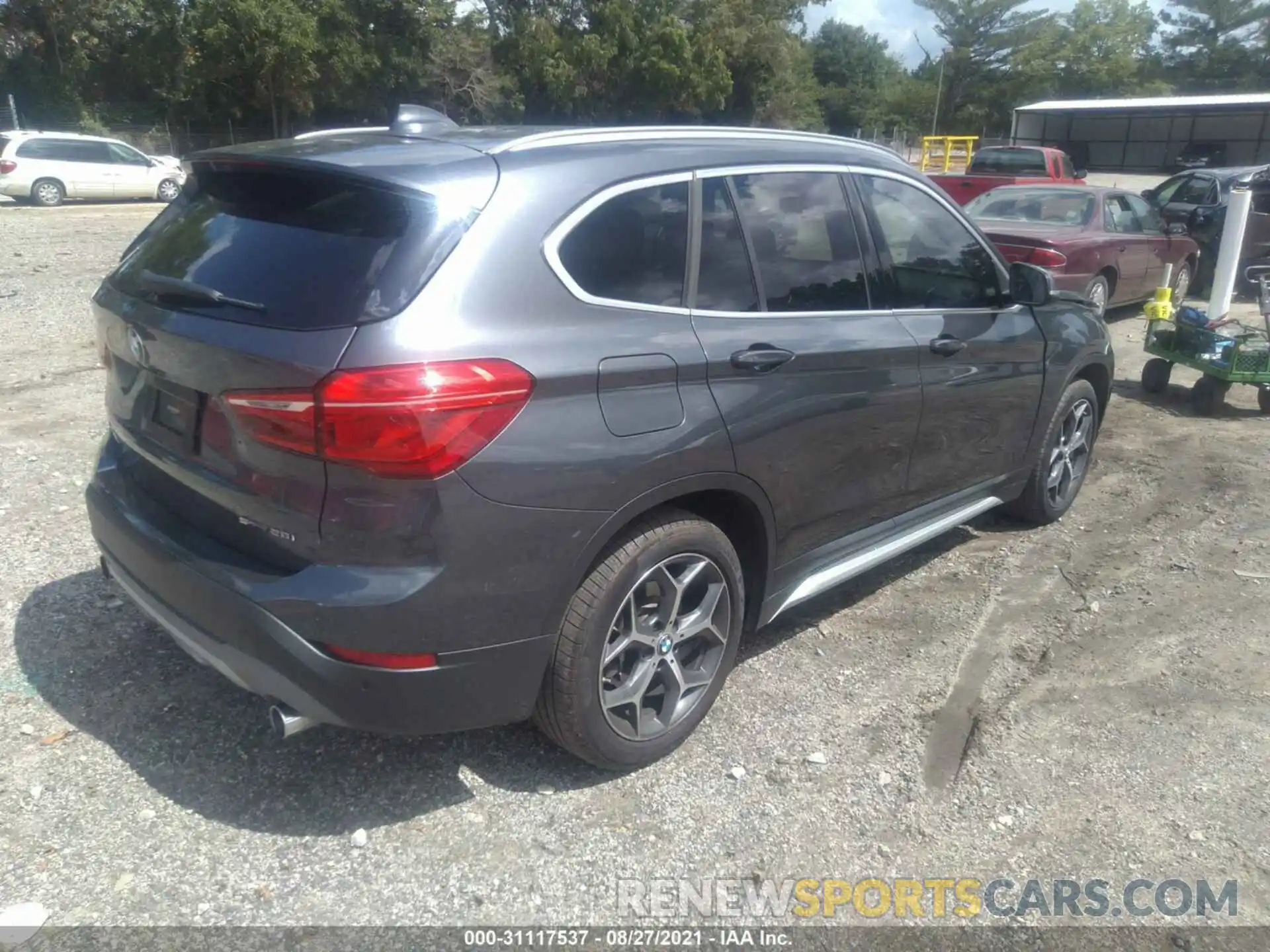 4 Photograph of a damaged car WBXHU7C58K3H45433 BMW X1 2019