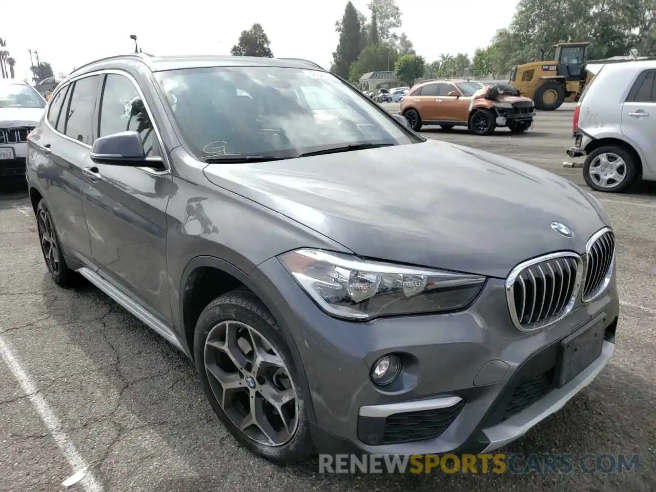 1 Photograph of a damaged car WBXHU7C58K3H45528 BMW X1 2019